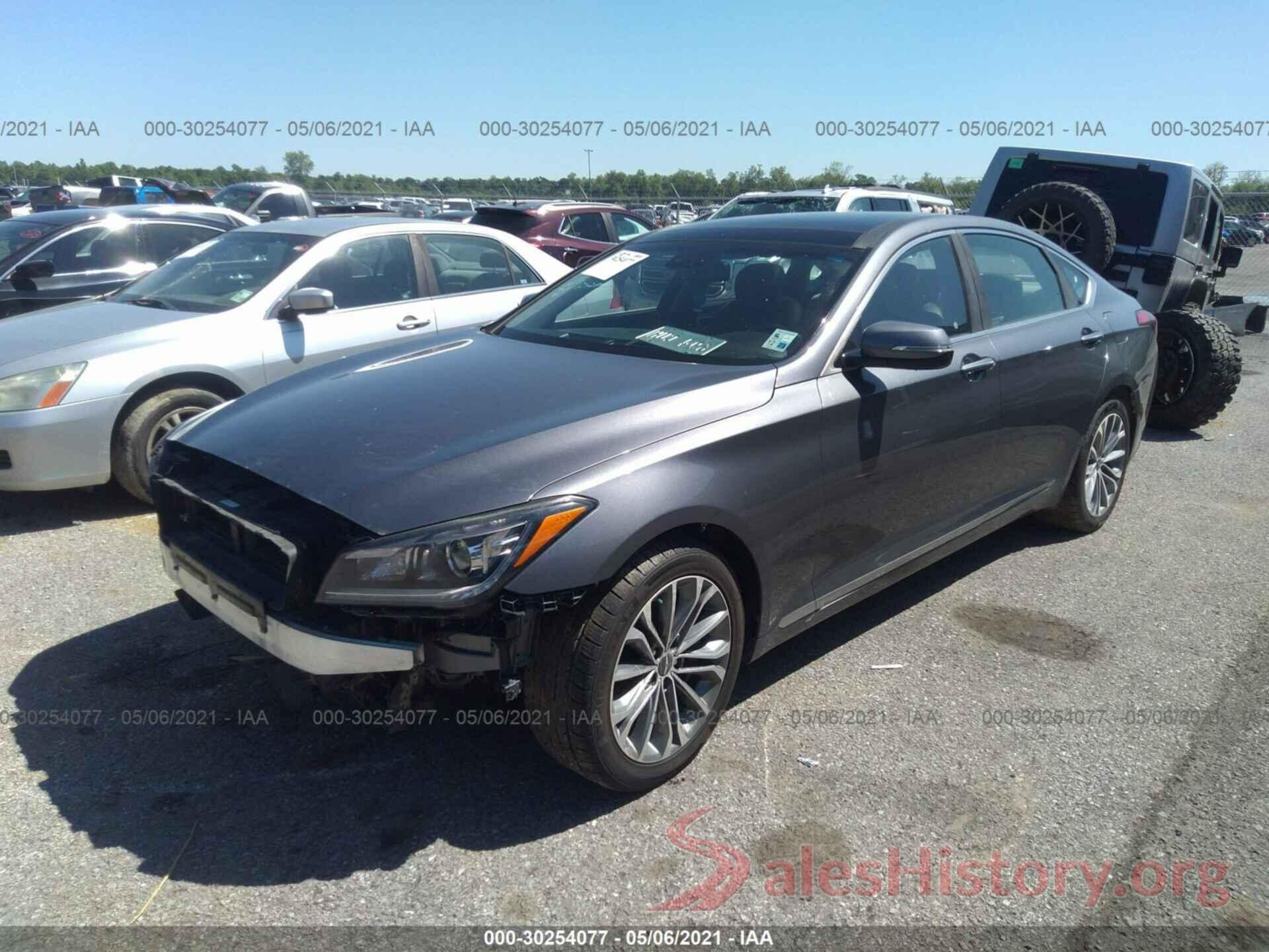 KMHGN4JE2GU138509 2016 HYUNDAI GENESIS