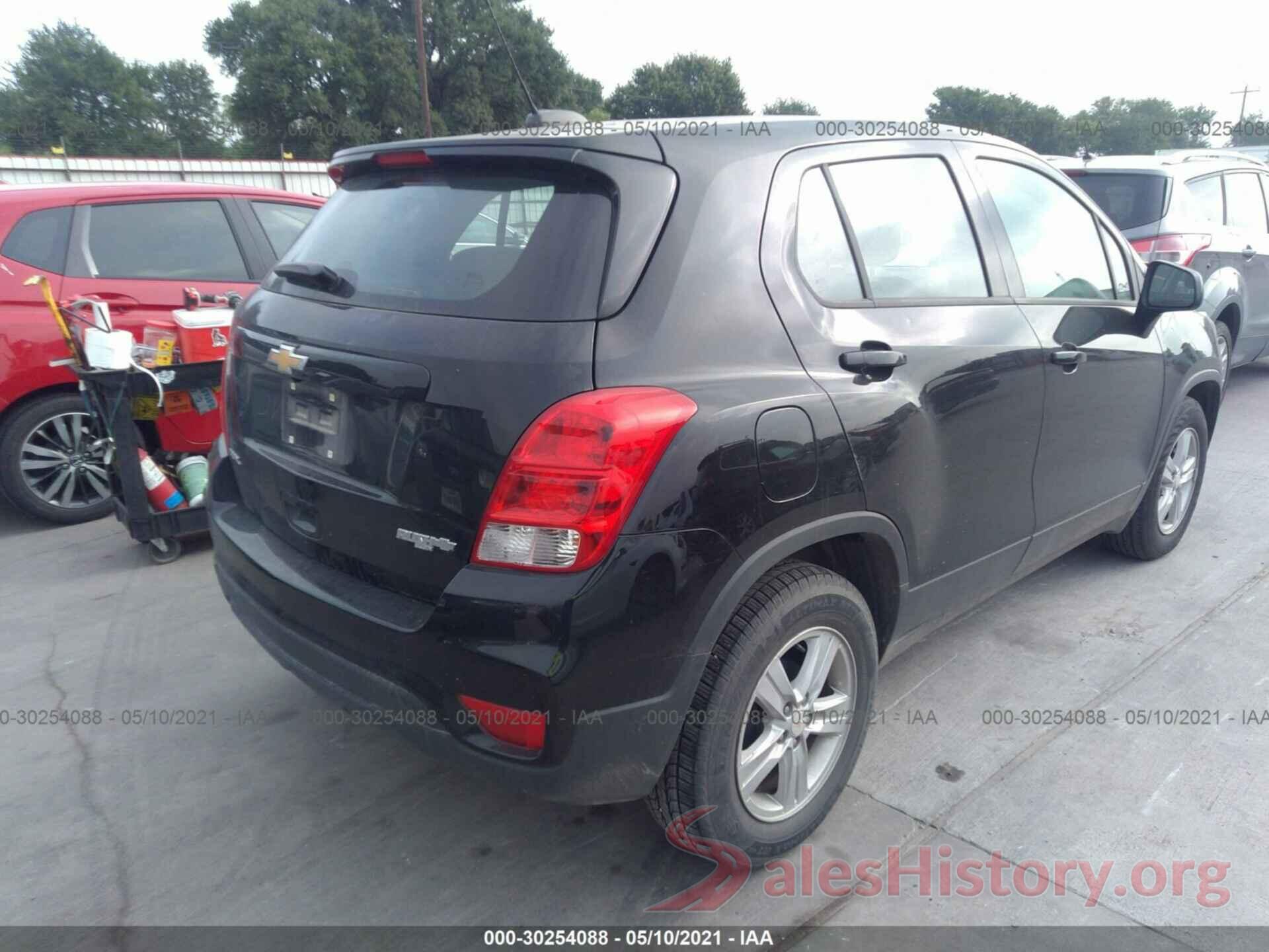 3GNCJKSB7LL167085 2020 CHEVROLET TRAX