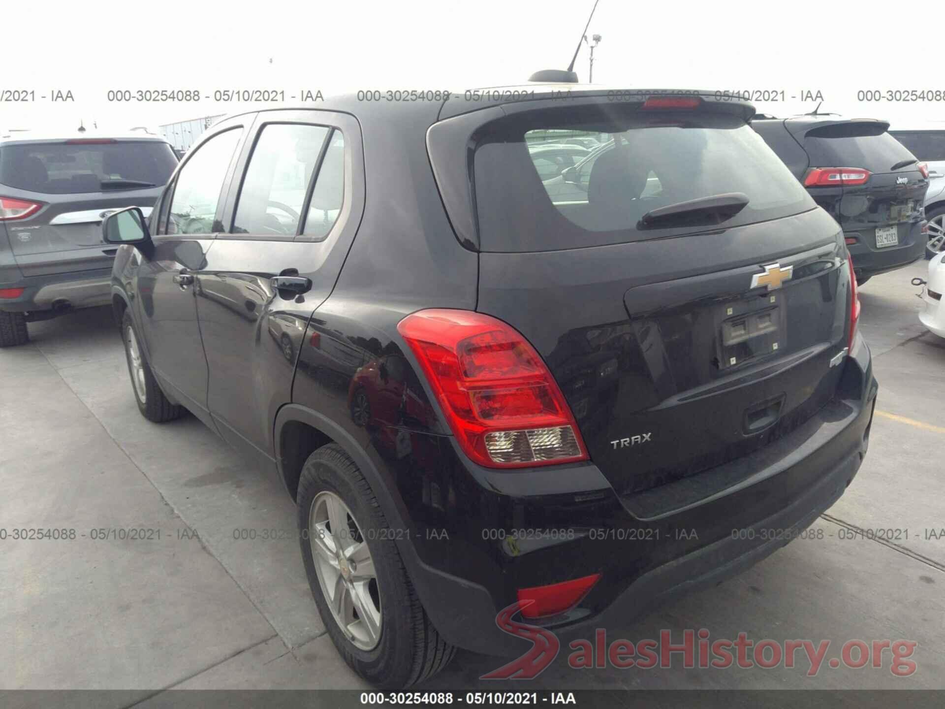 3GNCJKSB7LL167085 2020 CHEVROLET TRAX