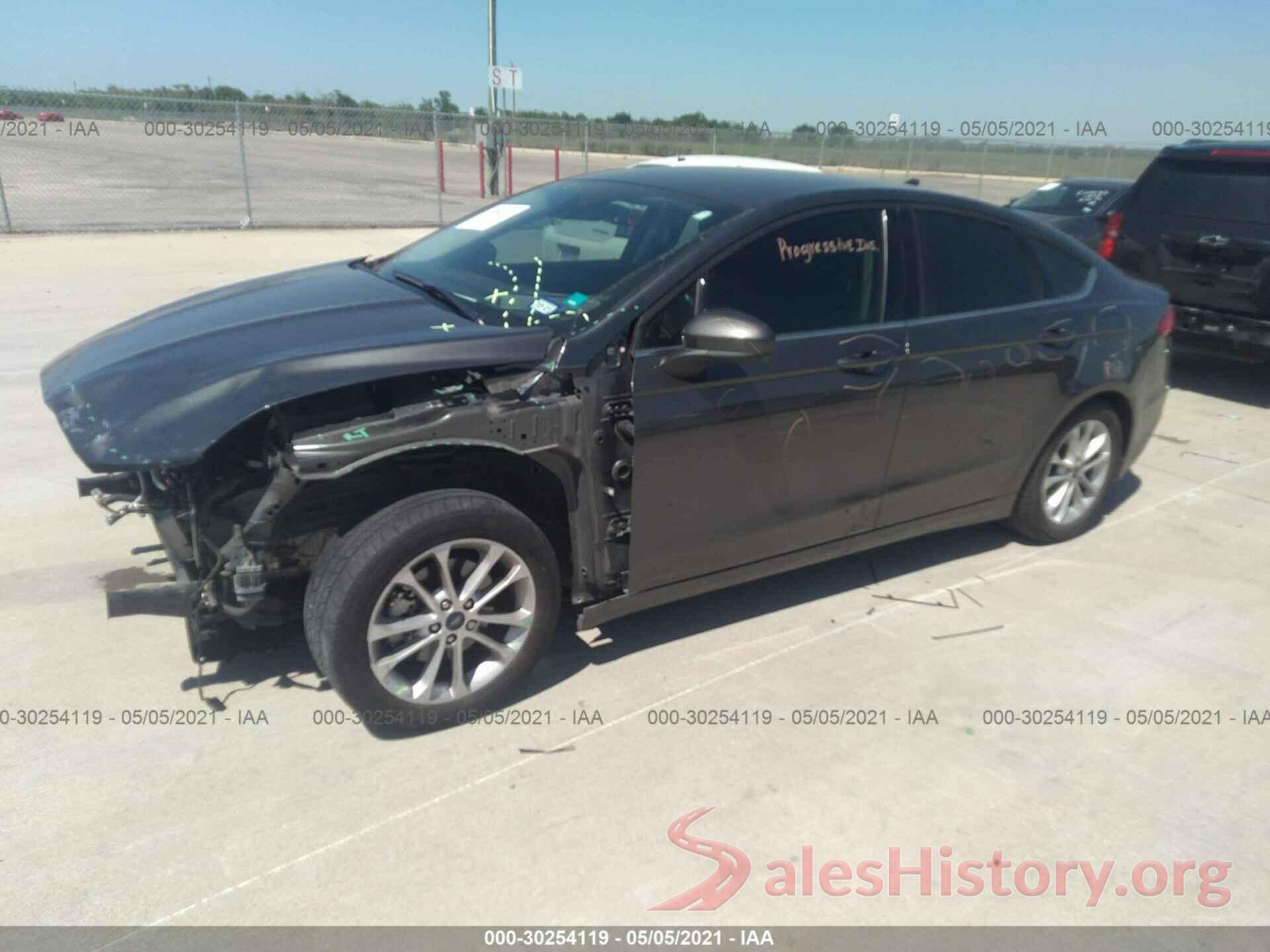 3FA6P0HD4KR132281 2019 FORD FUSION