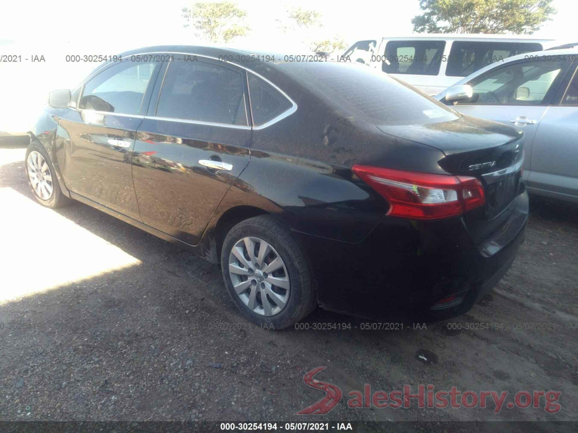 3N1AB7AP5GY244989 2016 NISSAN SENTRA