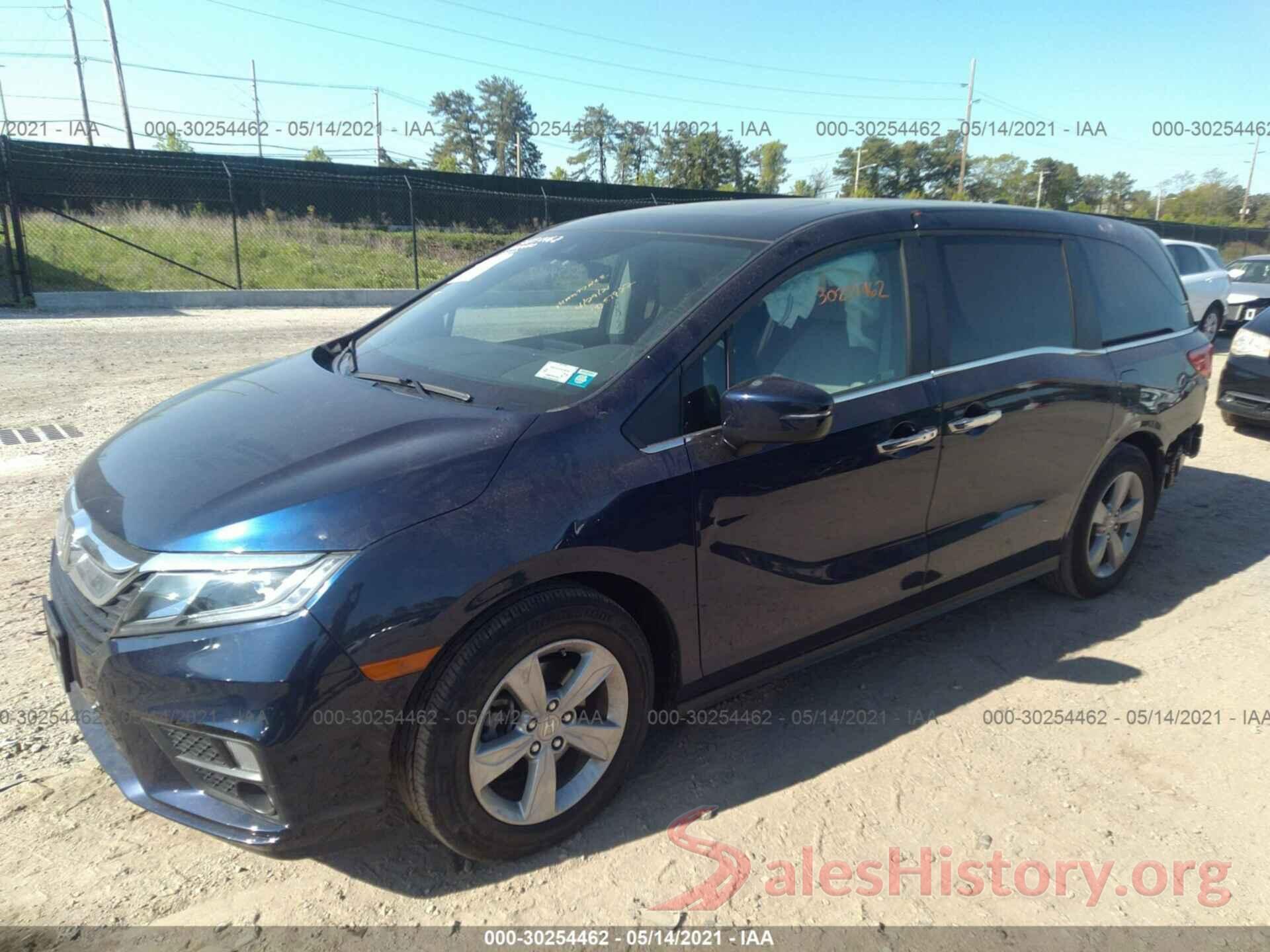 5FNRL6H70KB132523 2019 HONDA ODYSSEY