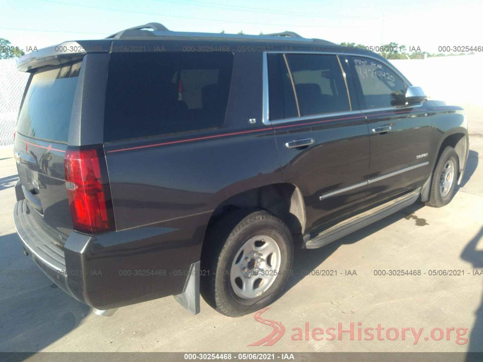 1GNSCBKC0GR230833 2016 CHEVROLET TAHOE