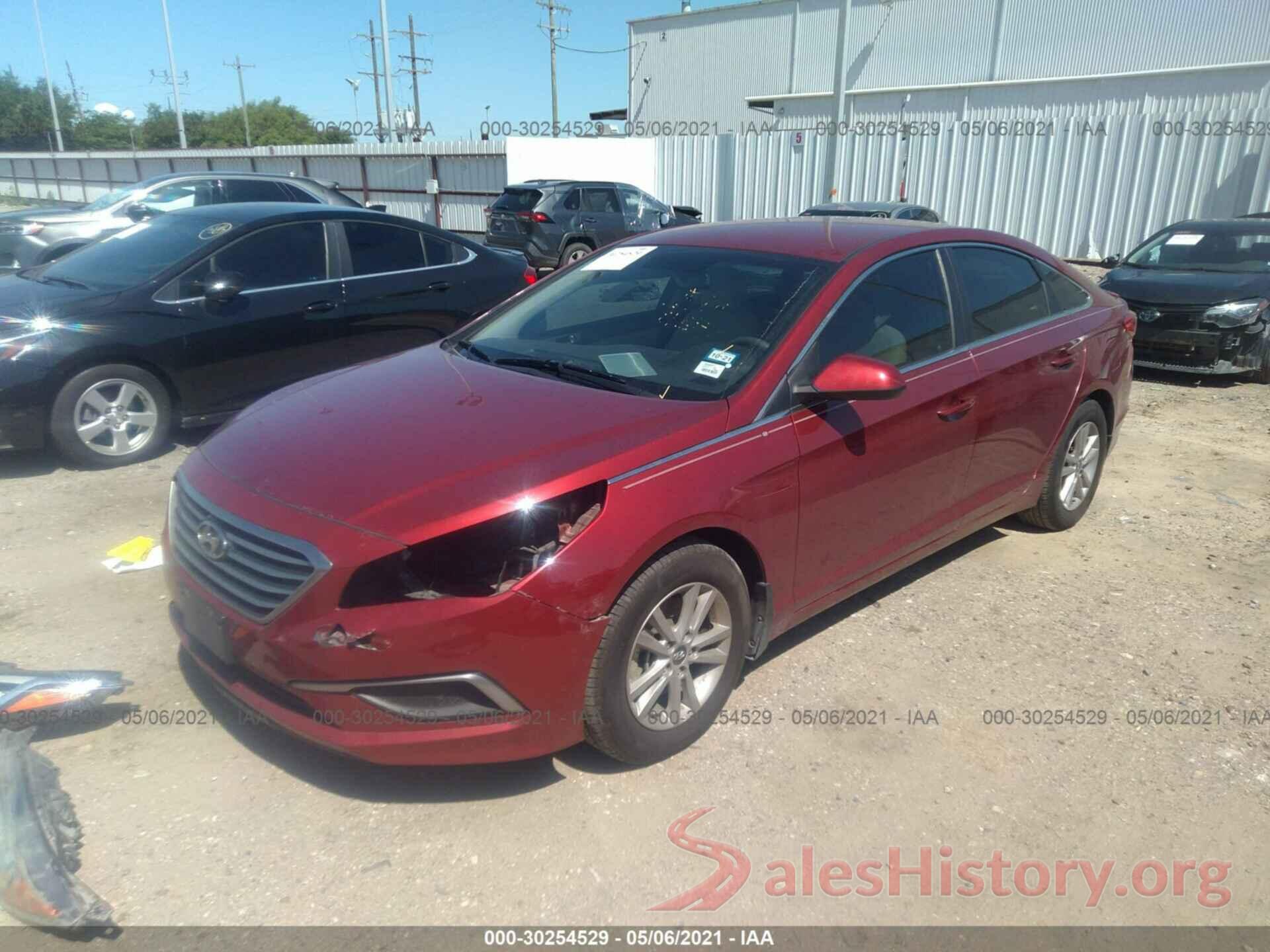 5NPE24AF7GH379991 2016 HYUNDAI SONATA