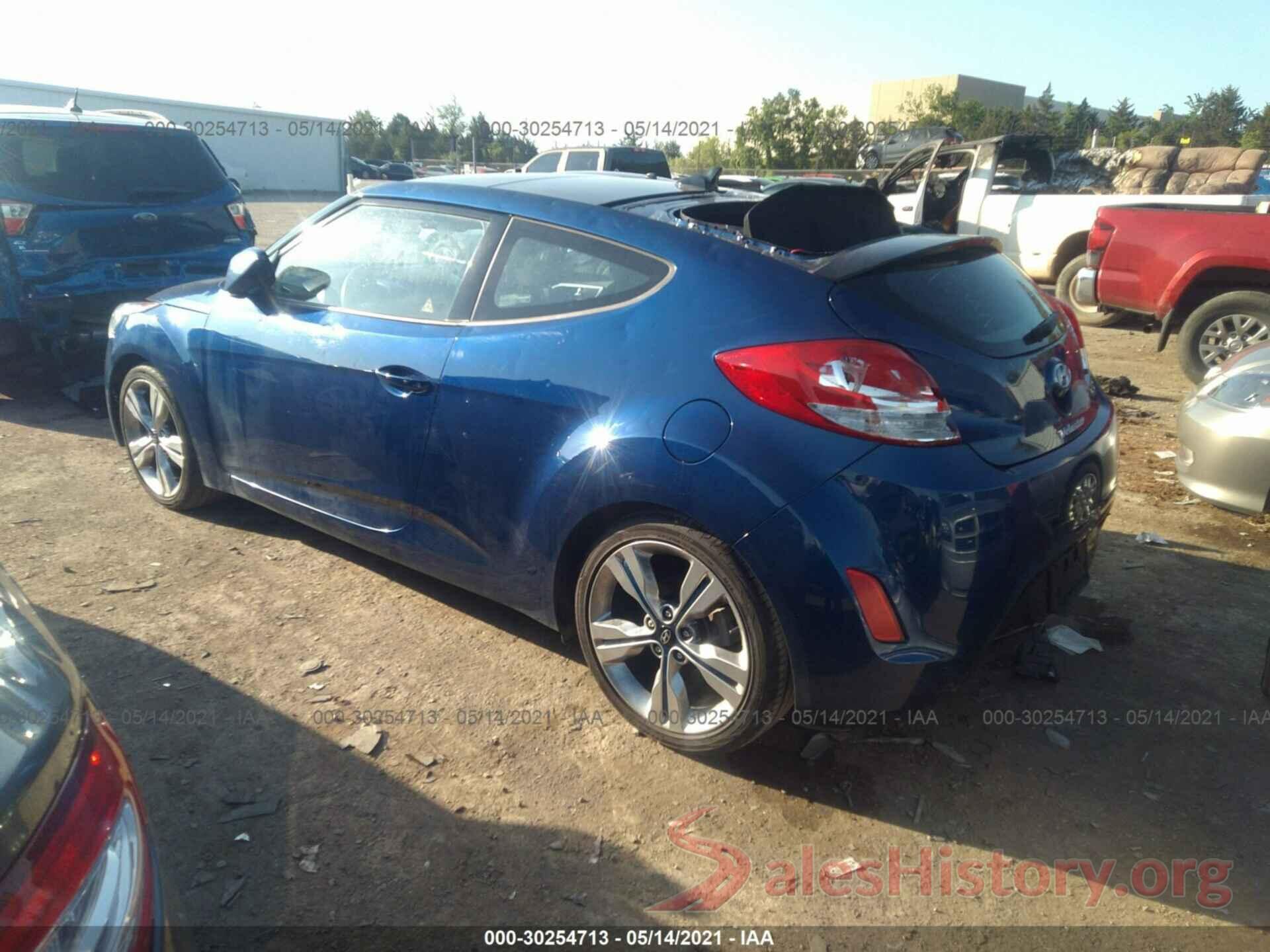 KMHTC6AD3HU323421 2017 HYUNDAI VELOSTER