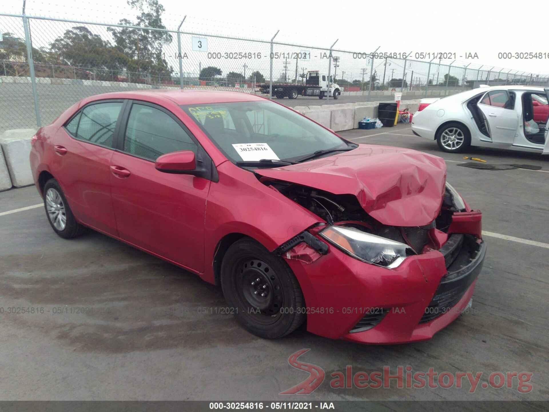 2T1BURHE2GC633472 2016 TOYOTA COROLLA