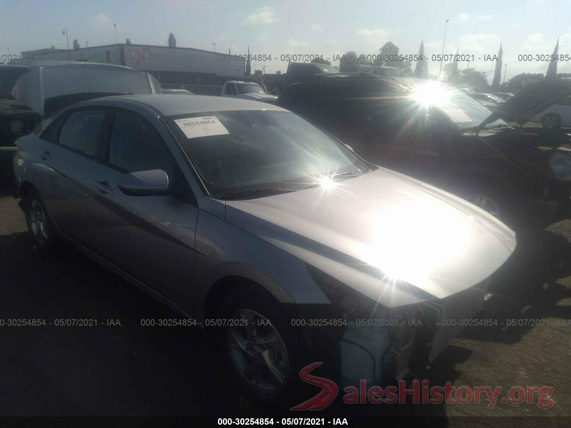 5NPLL4AGXMH033250 2021 HYUNDAI ELANTRA