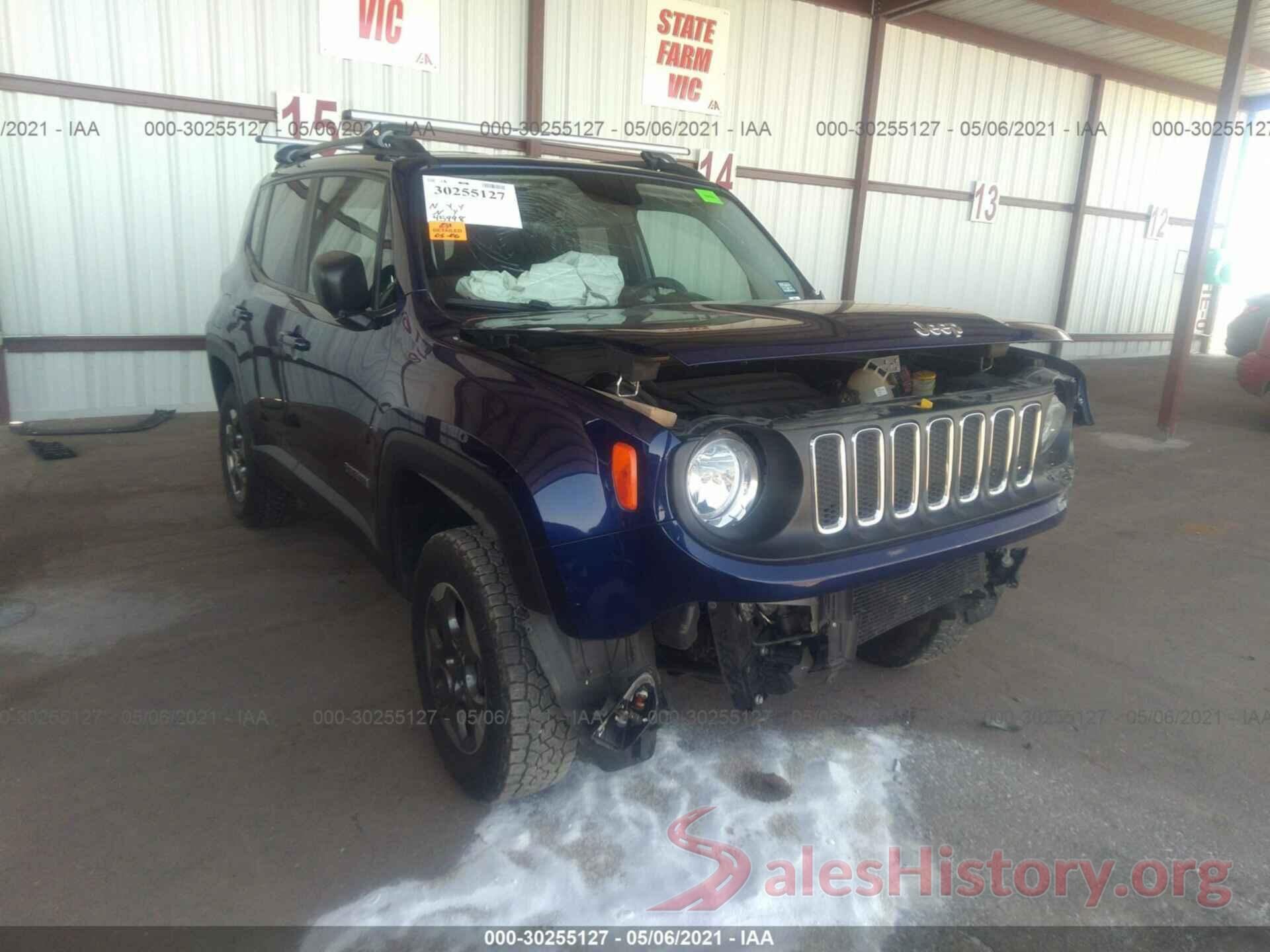 ZACCJBAB6HPF38360 2017 JEEP RENEGADE