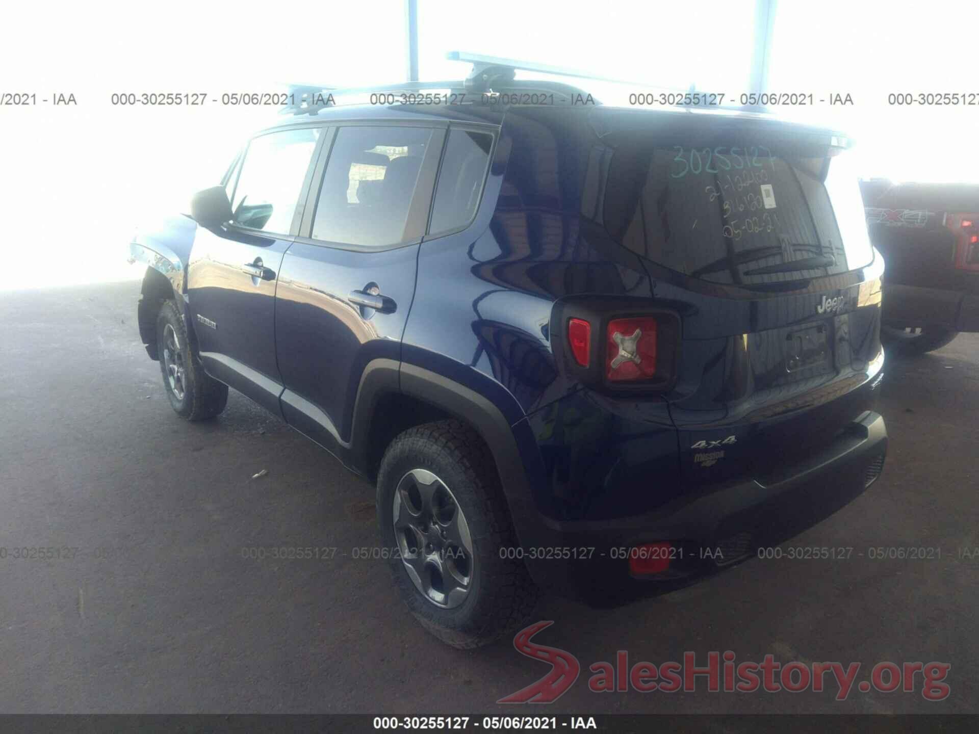 ZACCJBAB6HPF38360 2017 JEEP RENEGADE