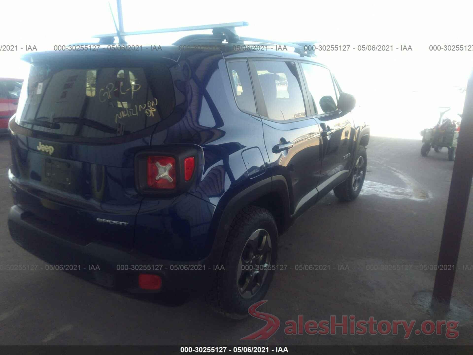 ZACCJBAB6HPF38360 2017 JEEP RENEGADE