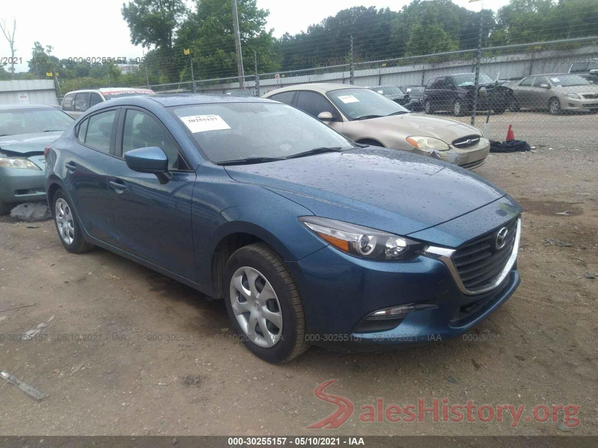 3MZBN1U72HM110805 2017 MAZDA MAZDA3 4-DOOR