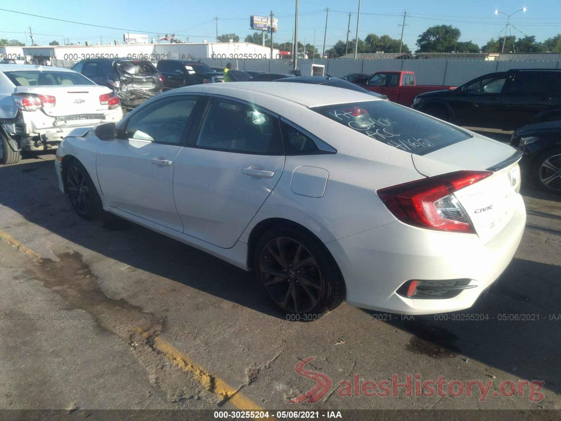 2HGFC2F83KH505508 2019 HONDA CIVIC SEDAN