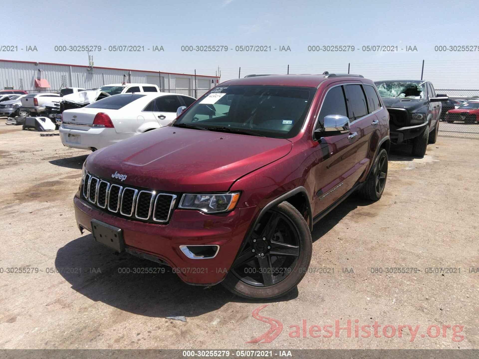 1C4RJEBG0HC780099 2017 JEEP GRAND CHEROKEE