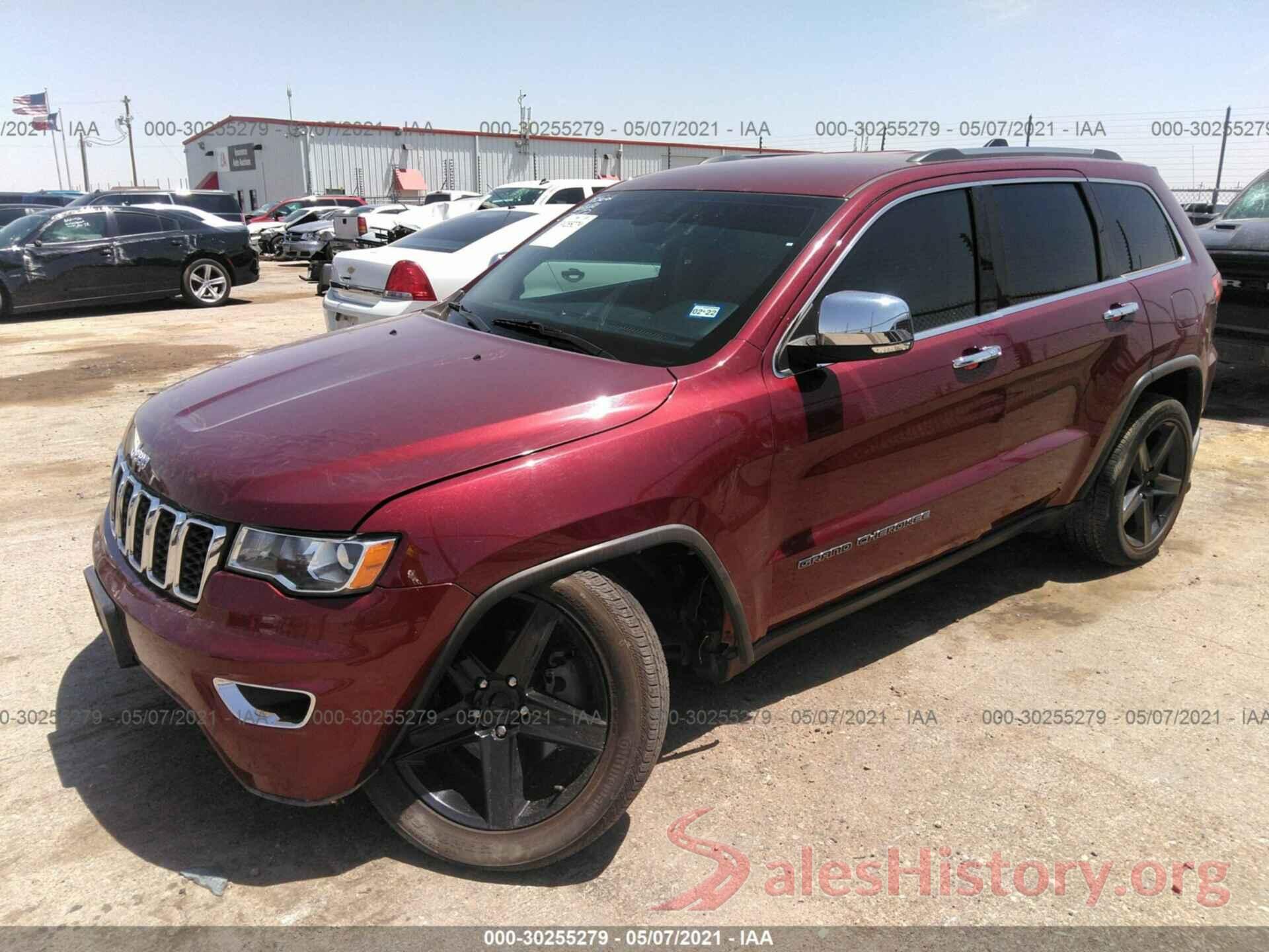 1C4RJEBG0HC780099 2017 JEEP GRAND CHEROKEE