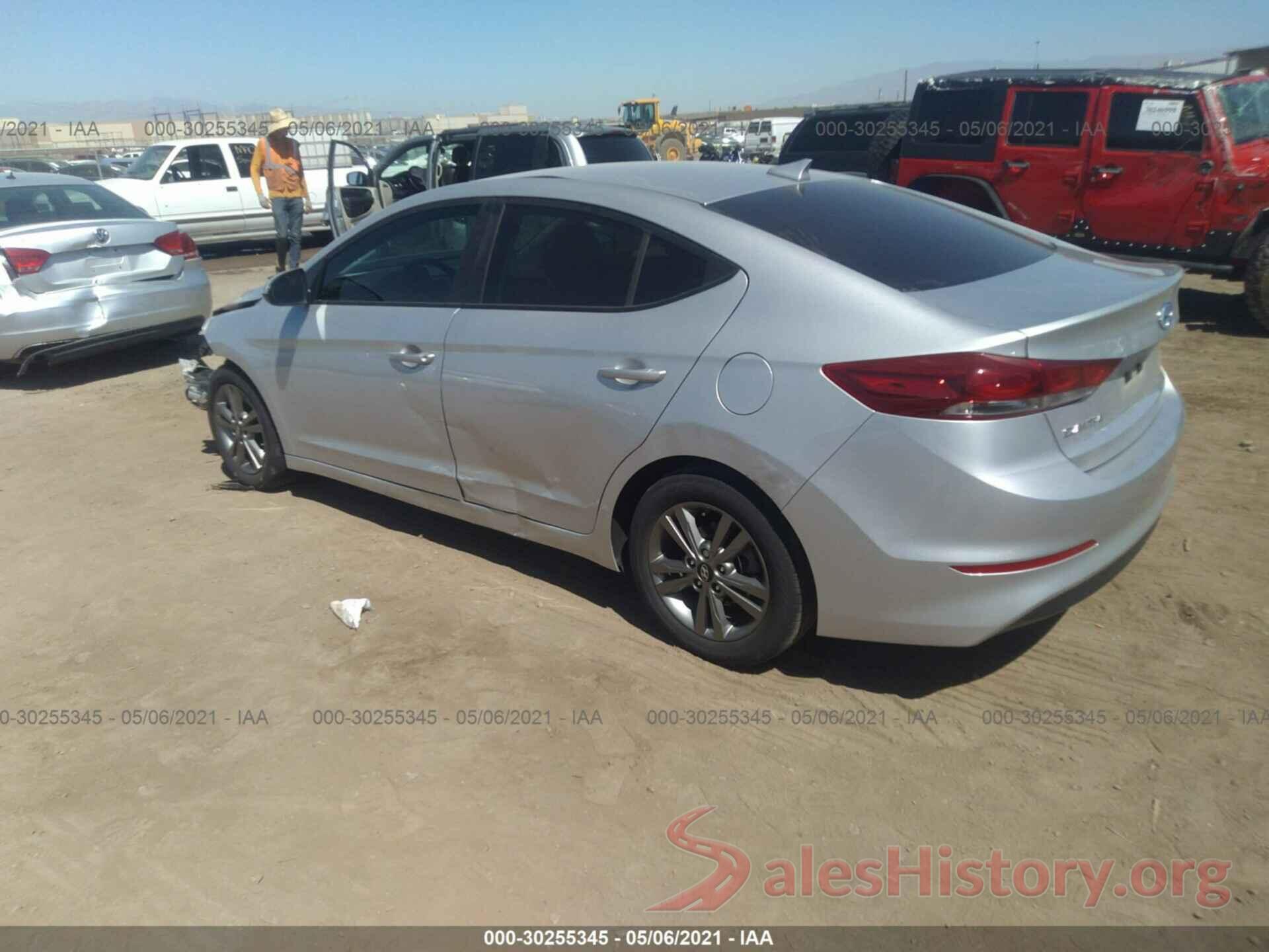 5NPD84LF8JH224686 2018 HYUNDAI ELANTRA