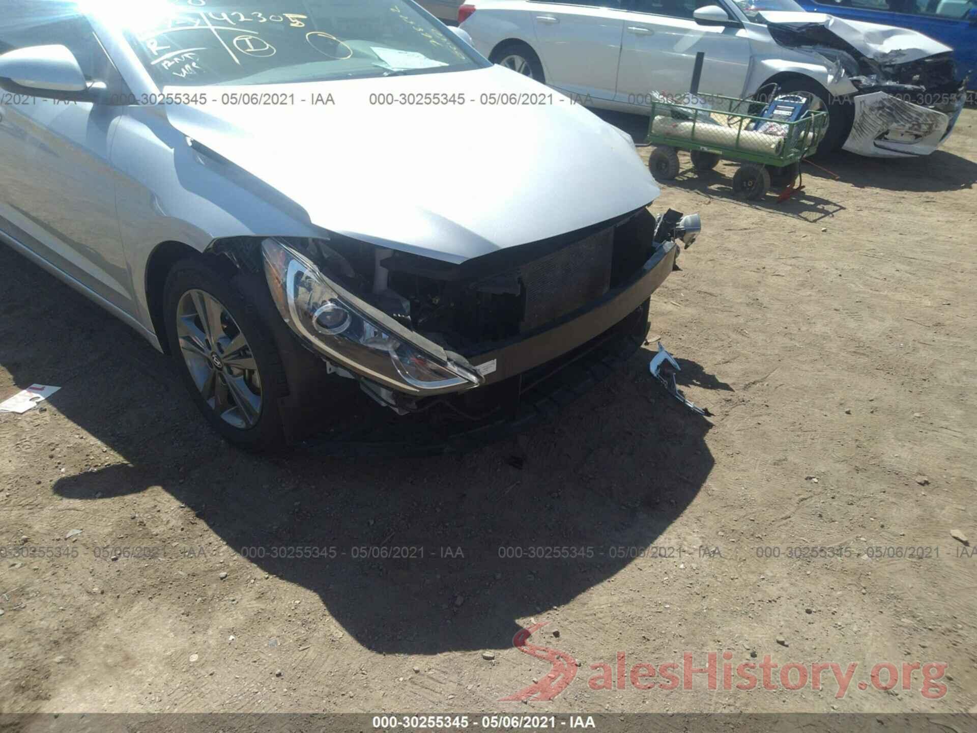 5NPD84LF8JH224686 2018 HYUNDAI ELANTRA