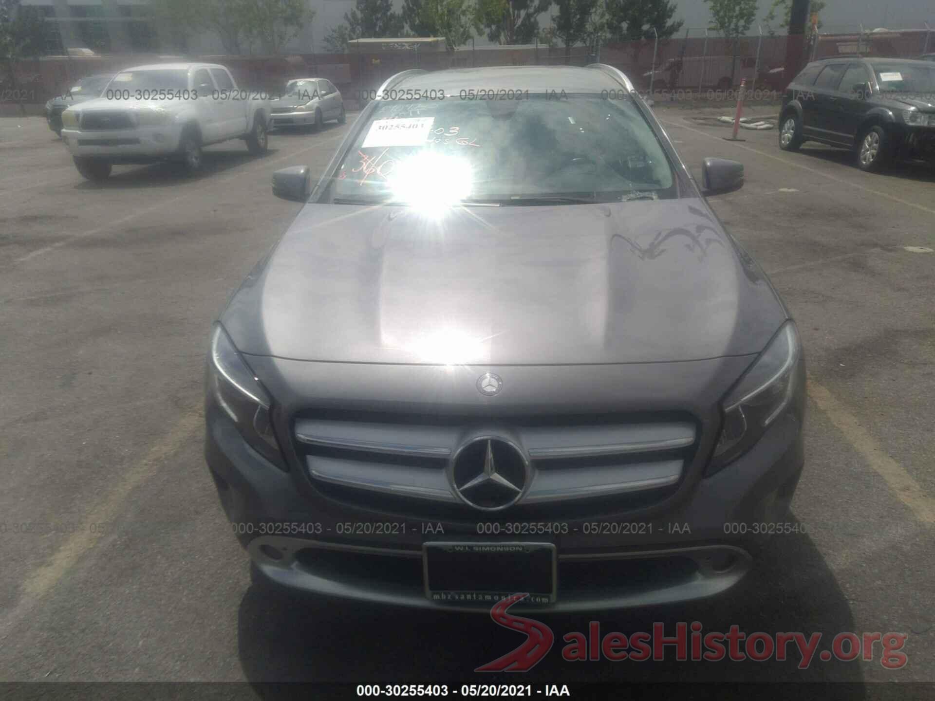 WDCTG4GB8GJ215289 2016 MERCEDES-BENZ GLA