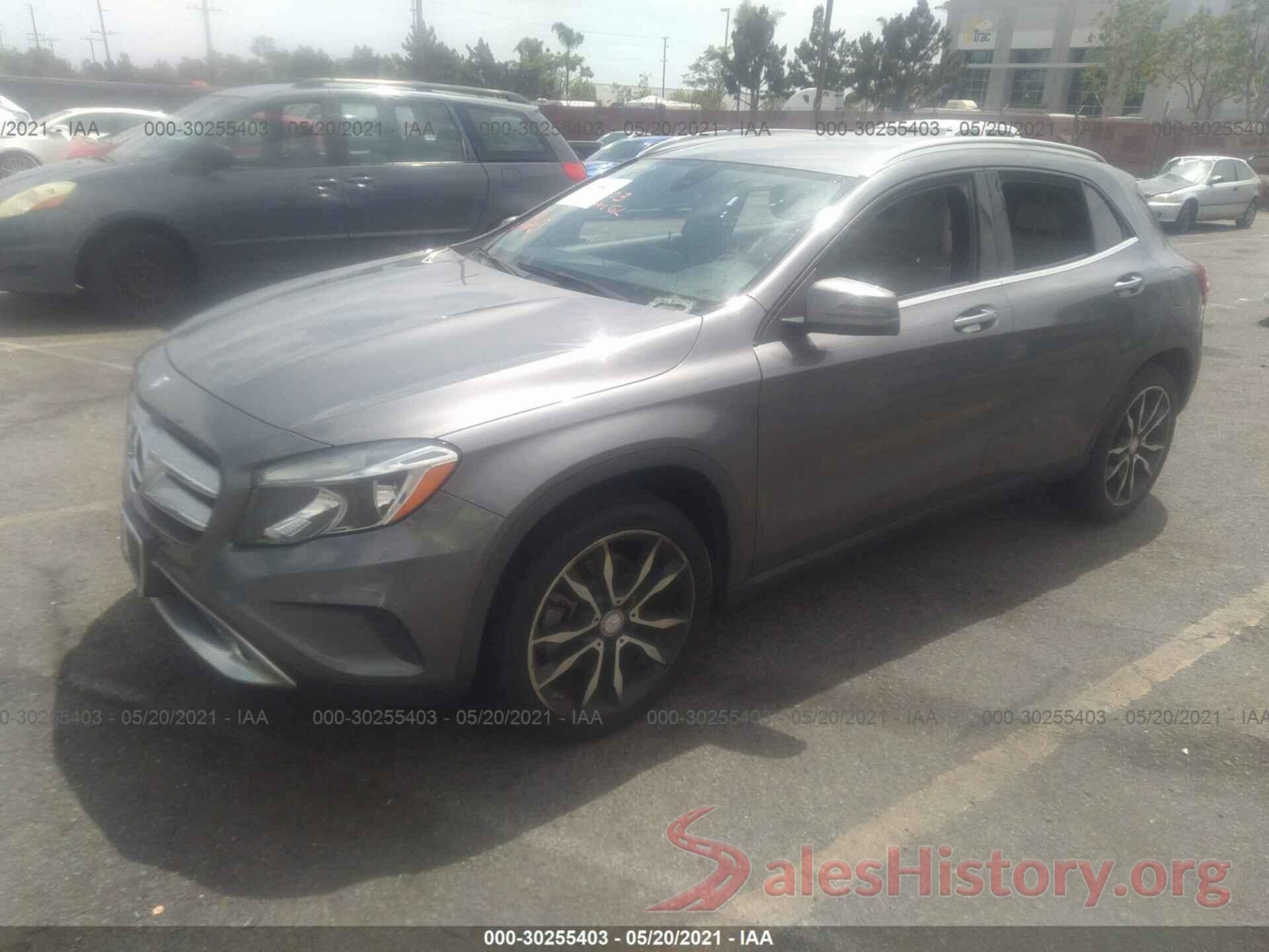 WDCTG4GB8GJ215289 2016 MERCEDES-BENZ GLA