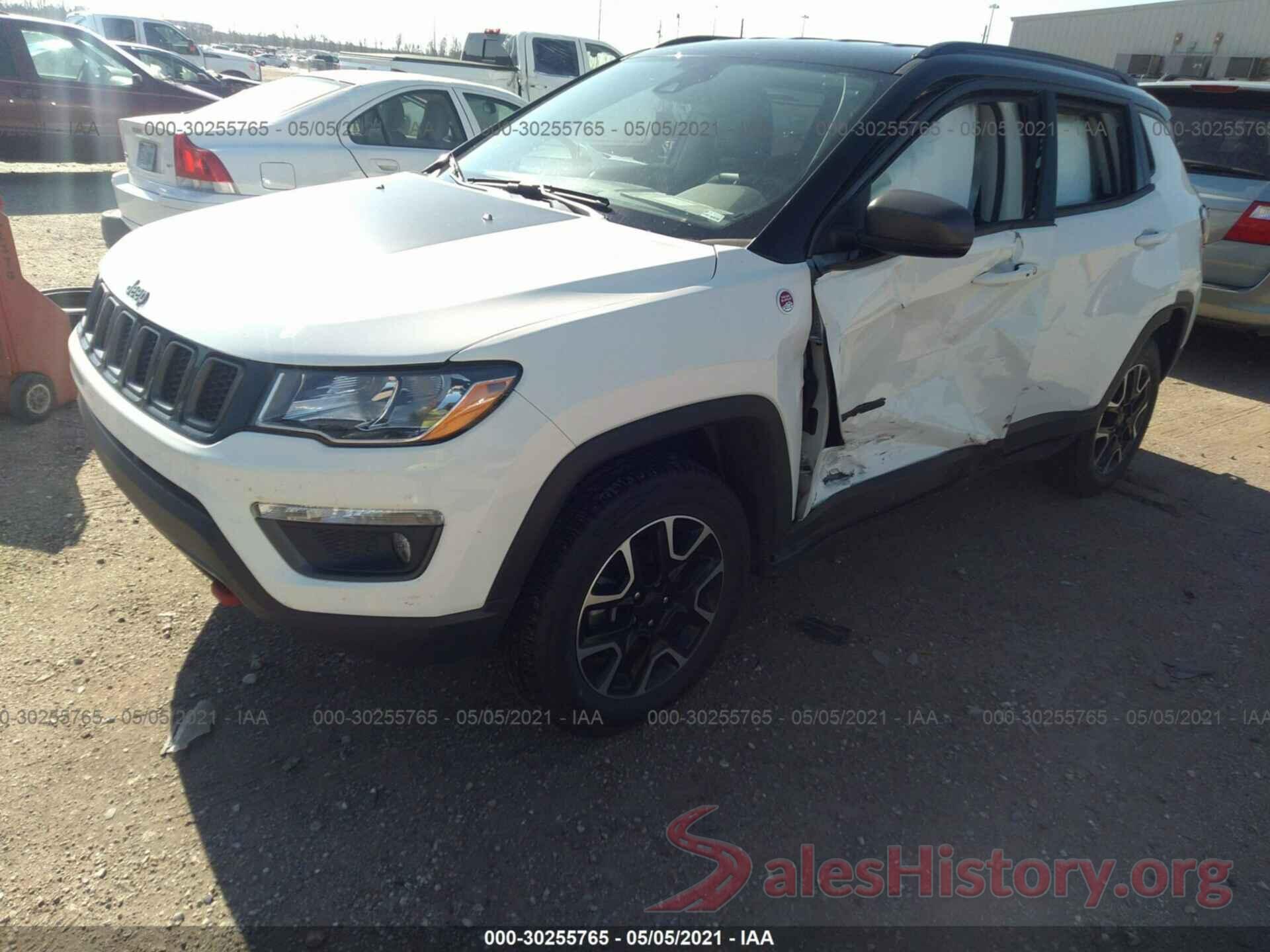 3C4NJDDB7MT553520 2021 JEEP COMPASS