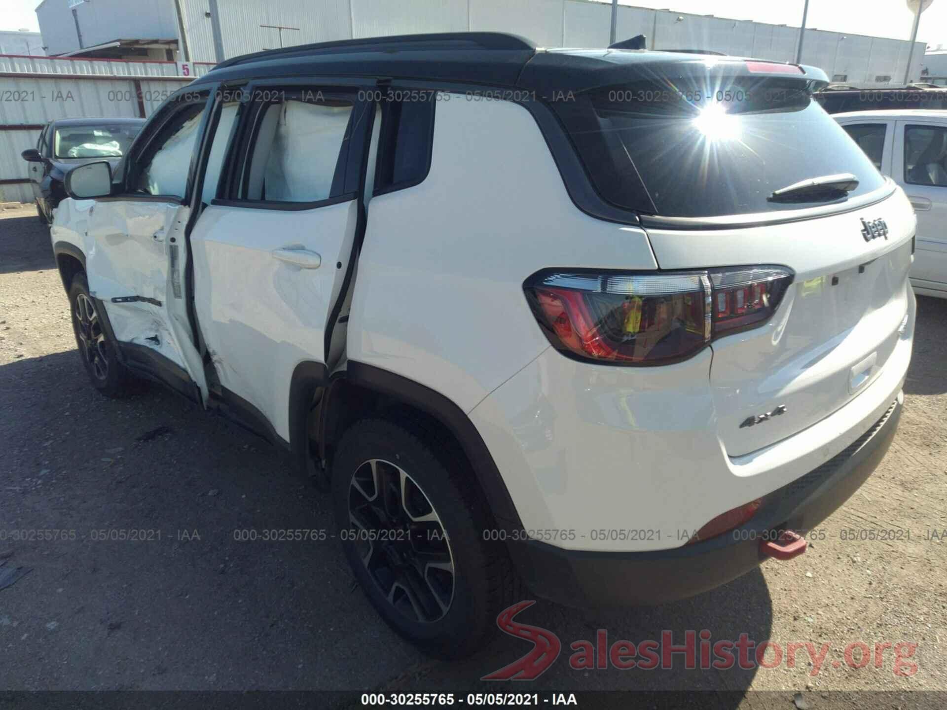 3C4NJDDB7MT553520 2021 JEEP COMPASS