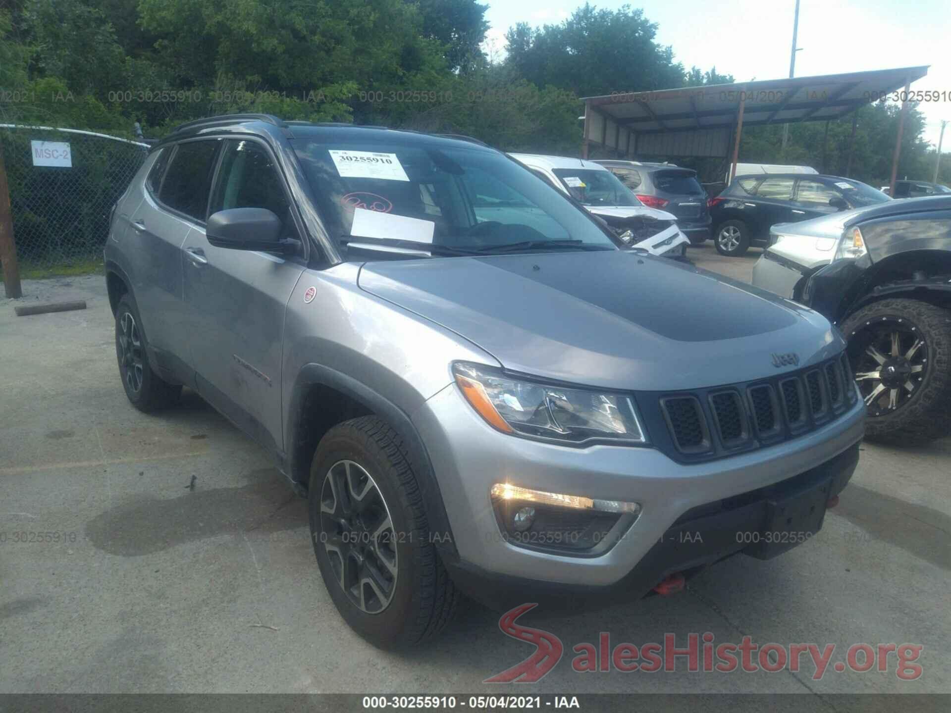 3C4NJDDB1LT177346 2020 JEEP COMPASS