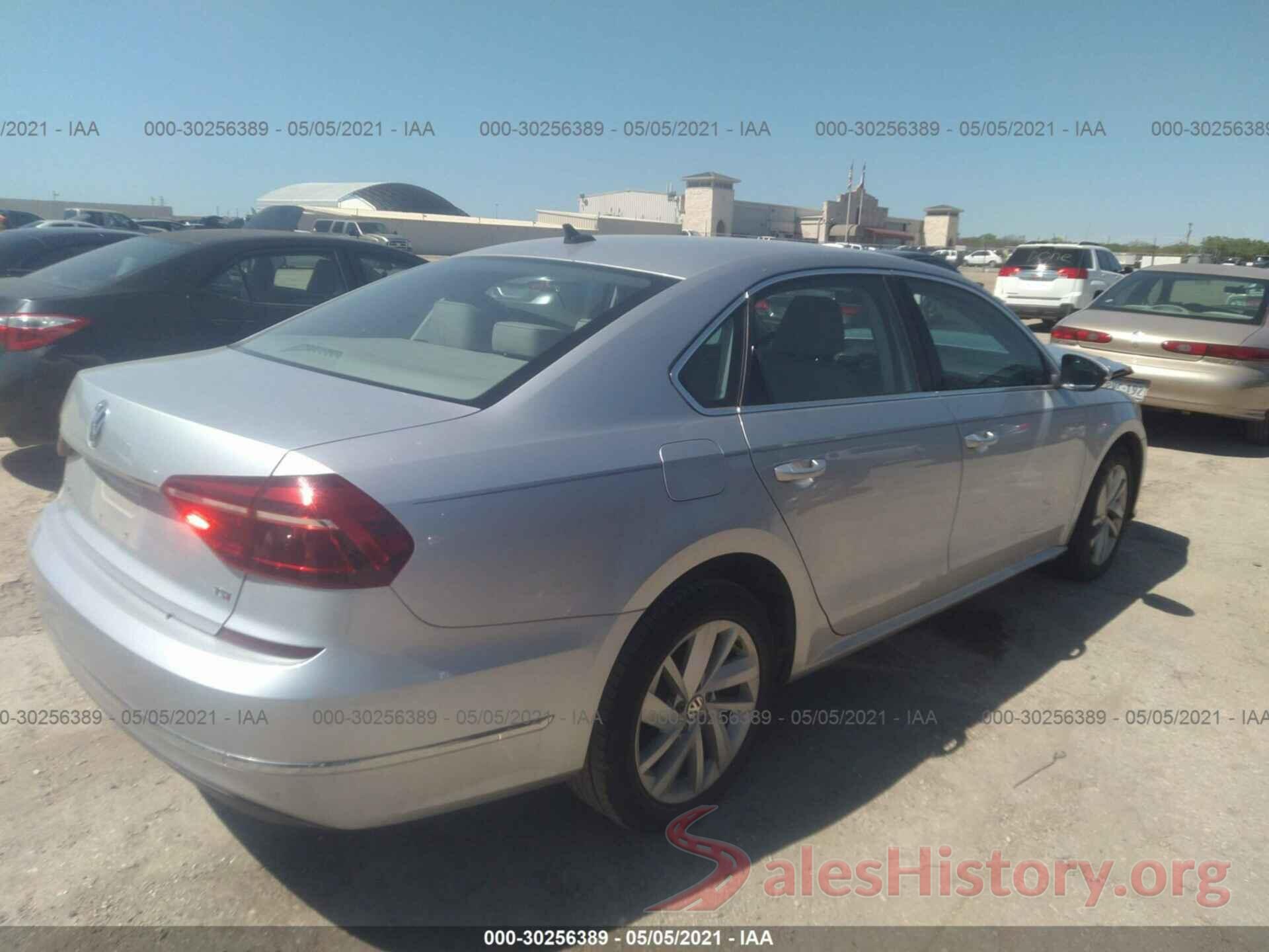 1VWBA7A34JC021258 2018 VOLKSWAGEN PASSAT