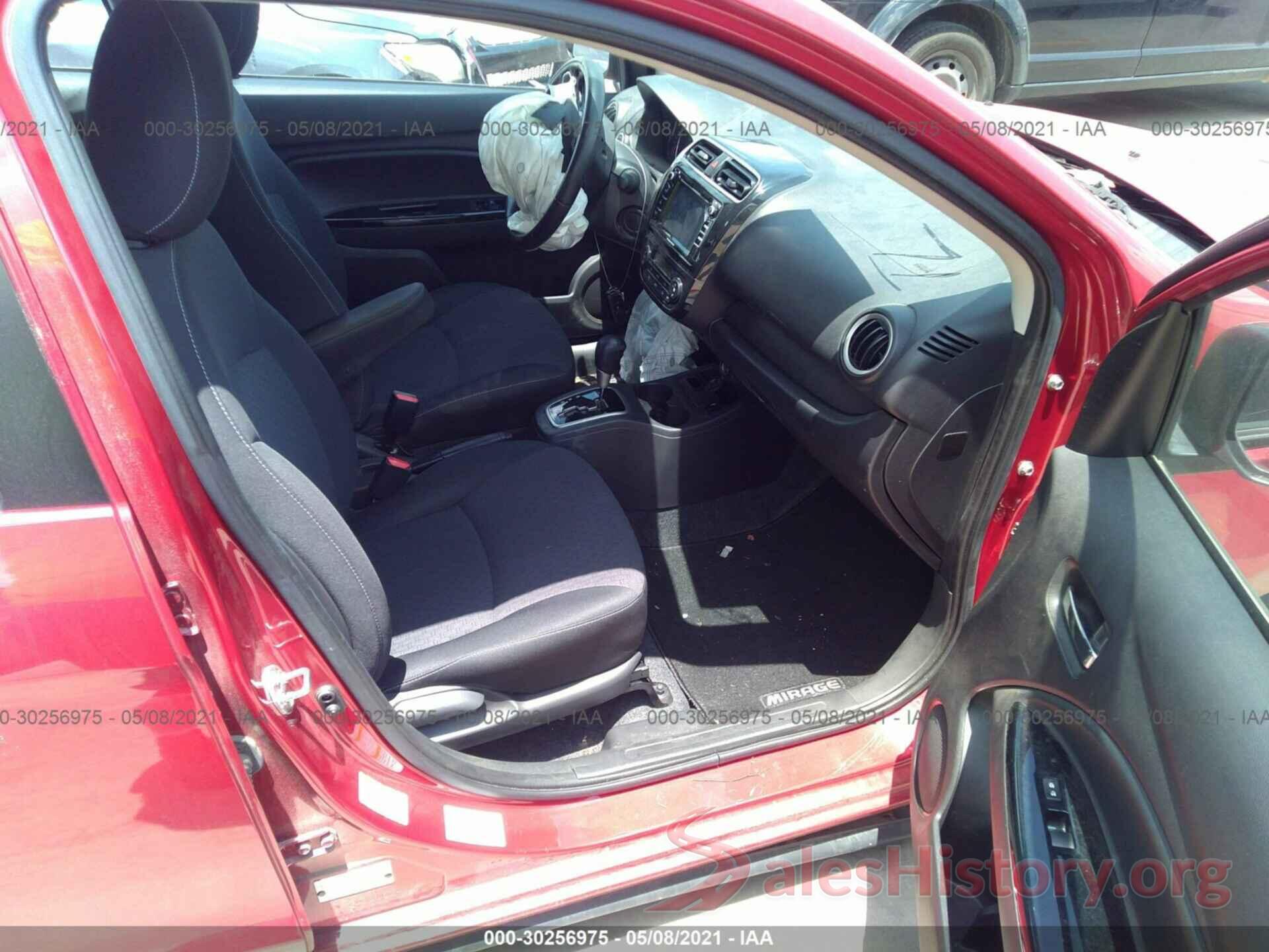 ML32A4HJ0KH008780 2019 MITSUBISHI MIRAGE