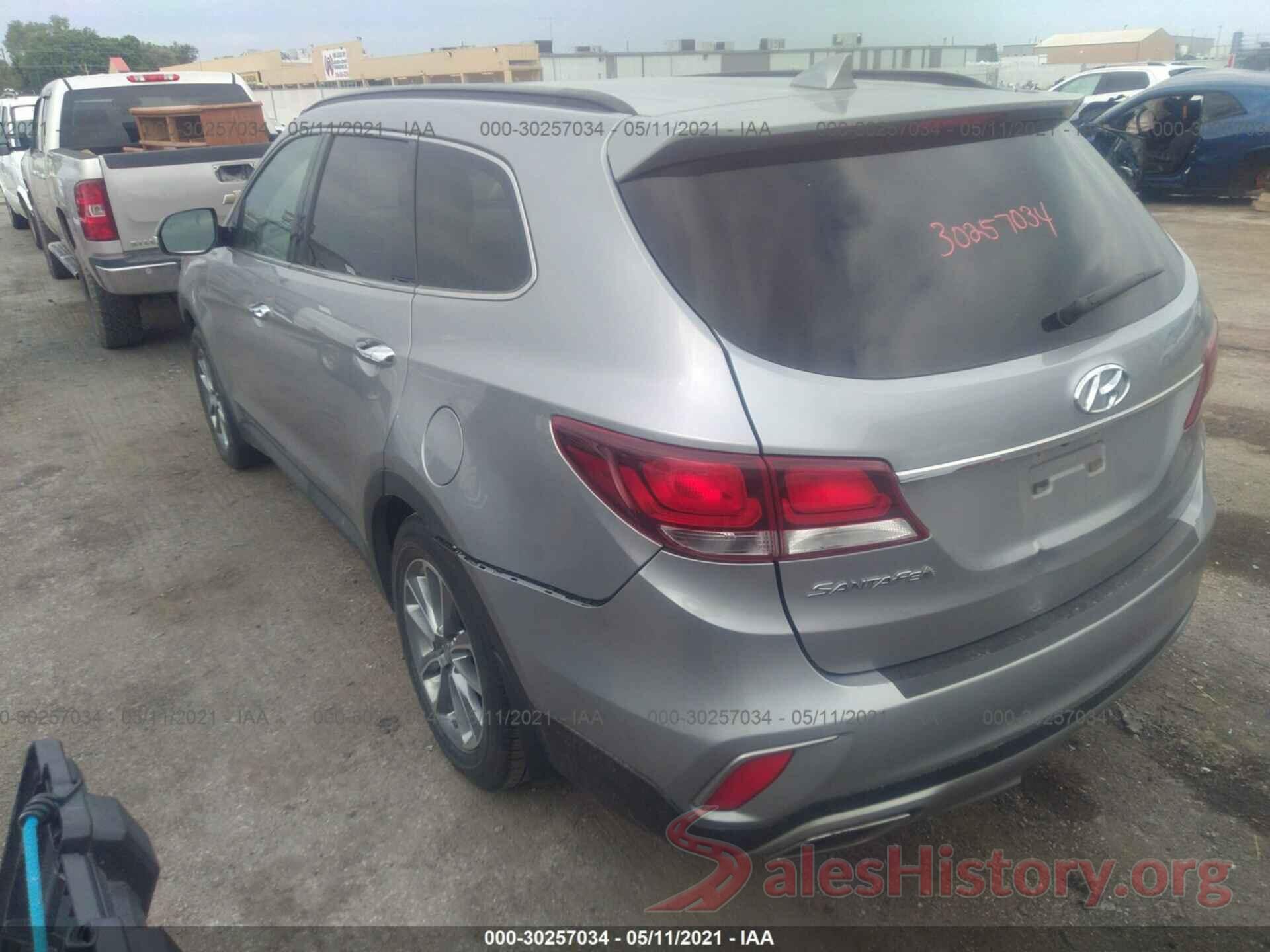 KM8SN4HF0HU192613 2017 HYUNDAI SANTA FE