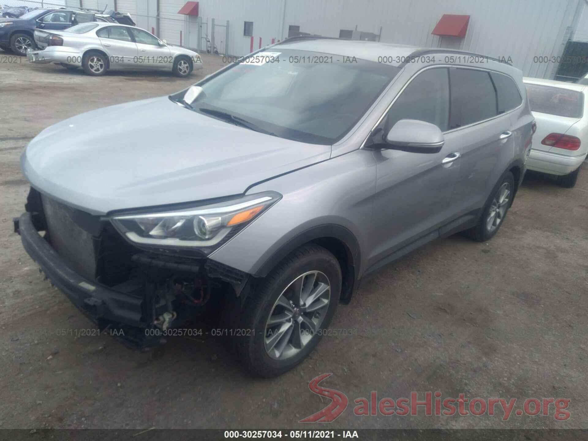 KM8SN4HF0HU192613 2017 HYUNDAI SANTA FE