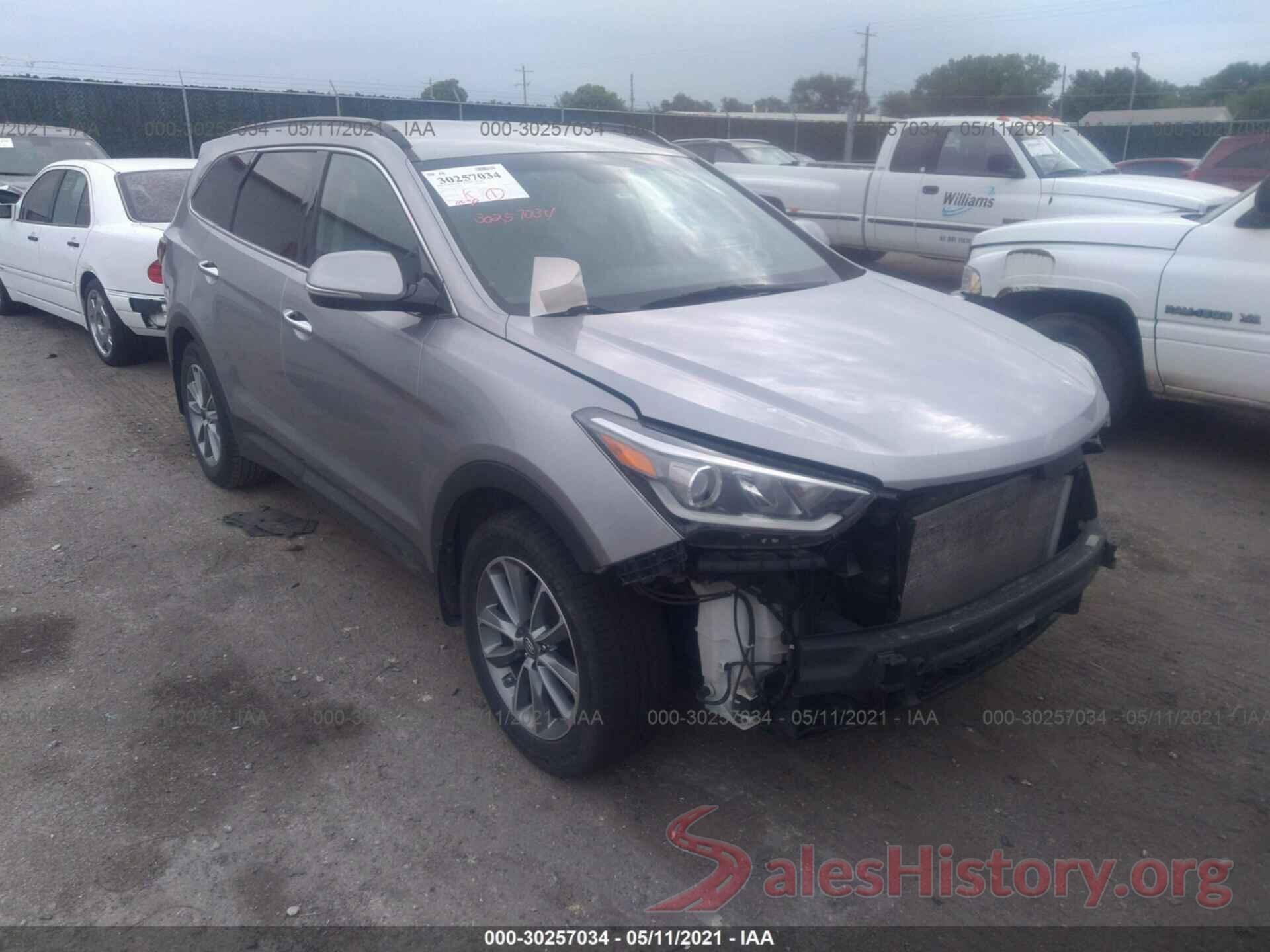 KM8SN4HF0HU192613 2017 HYUNDAI SANTA FE