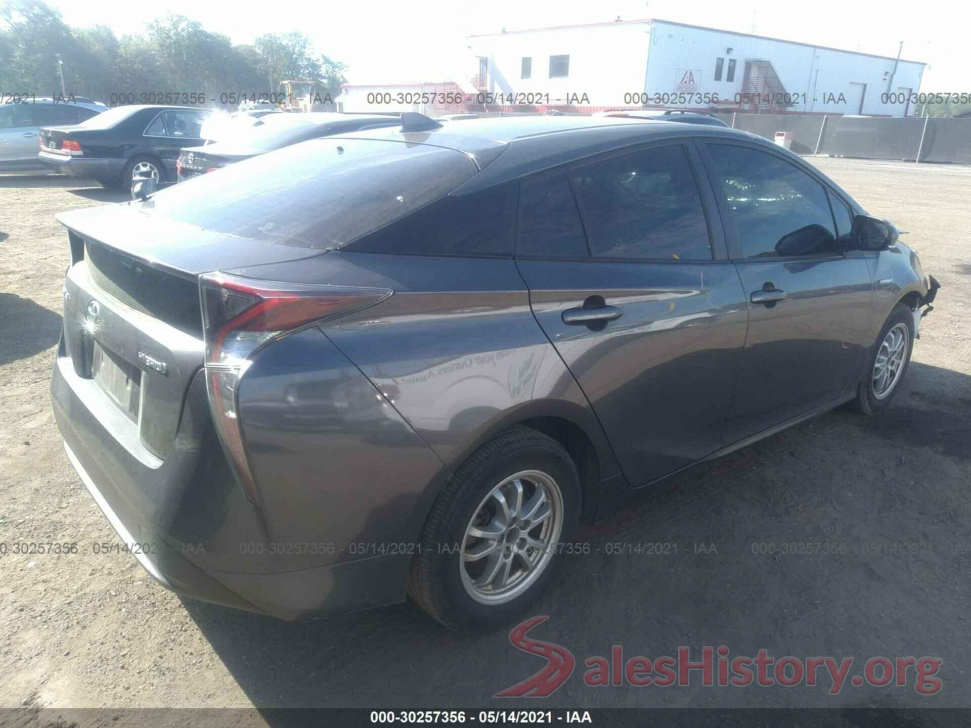 JTDKBRFU3G3009771 2016 TOYOTA PRIUS