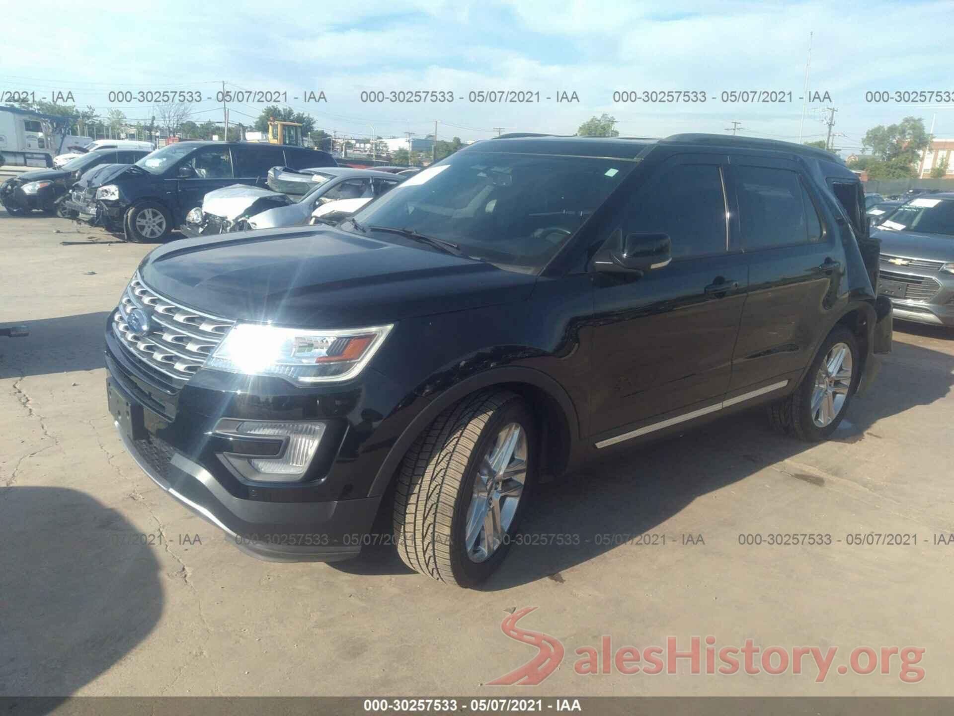 1FM5K8D83HGD15999 2017 FORD EXPLORER