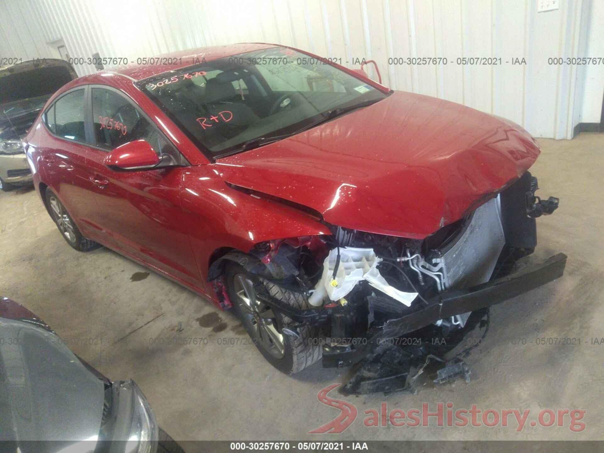 KMHD84LF7JU704350 2018 HYUNDAI ELANTRA