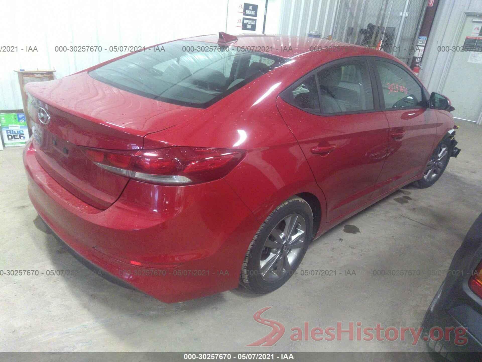 KMHD84LF7JU704350 2018 HYUNDAI ELANTRA