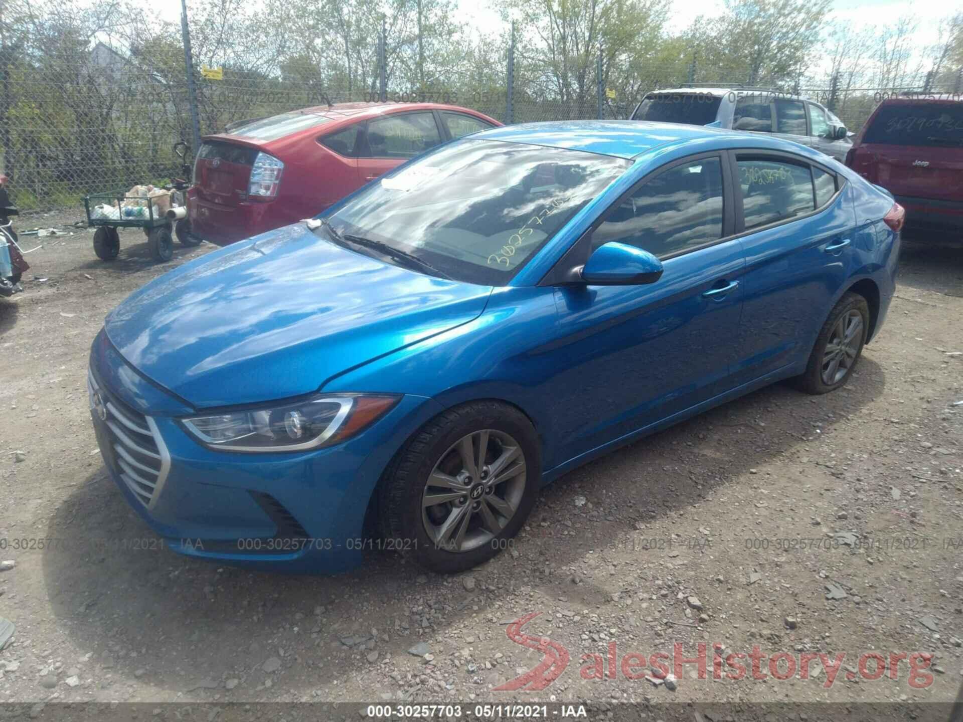 5NPD84LF8JH366021 2018 HYUNDAI ELANTRA