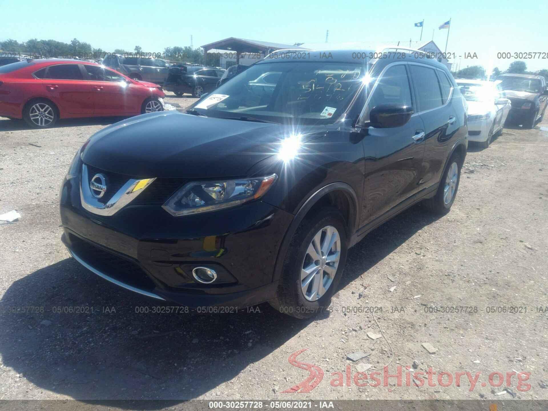 KNMAT2MT9GP734696 2016 NISSAN ROGUE