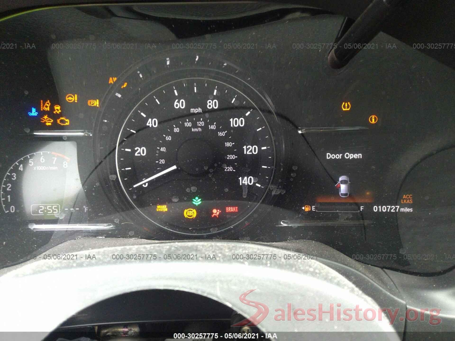 3CZRU6H76KM736001 2019 HONDA HR-V