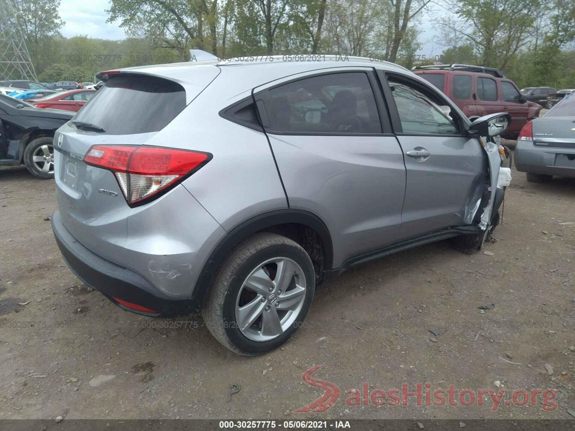 3CZRU6H76KM736001 2019 HONDA HR-V