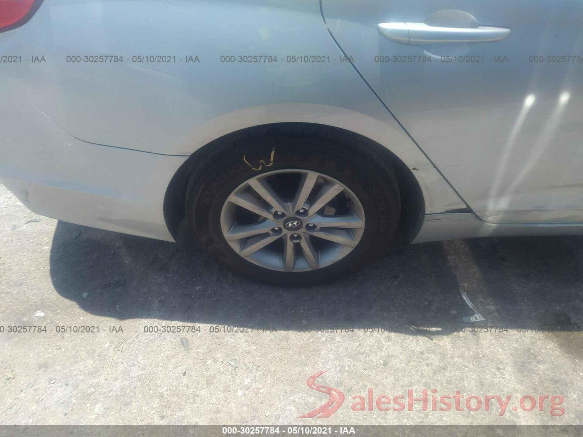 5NPE24AF6GH416853 2016 HYUNDAI SONATA