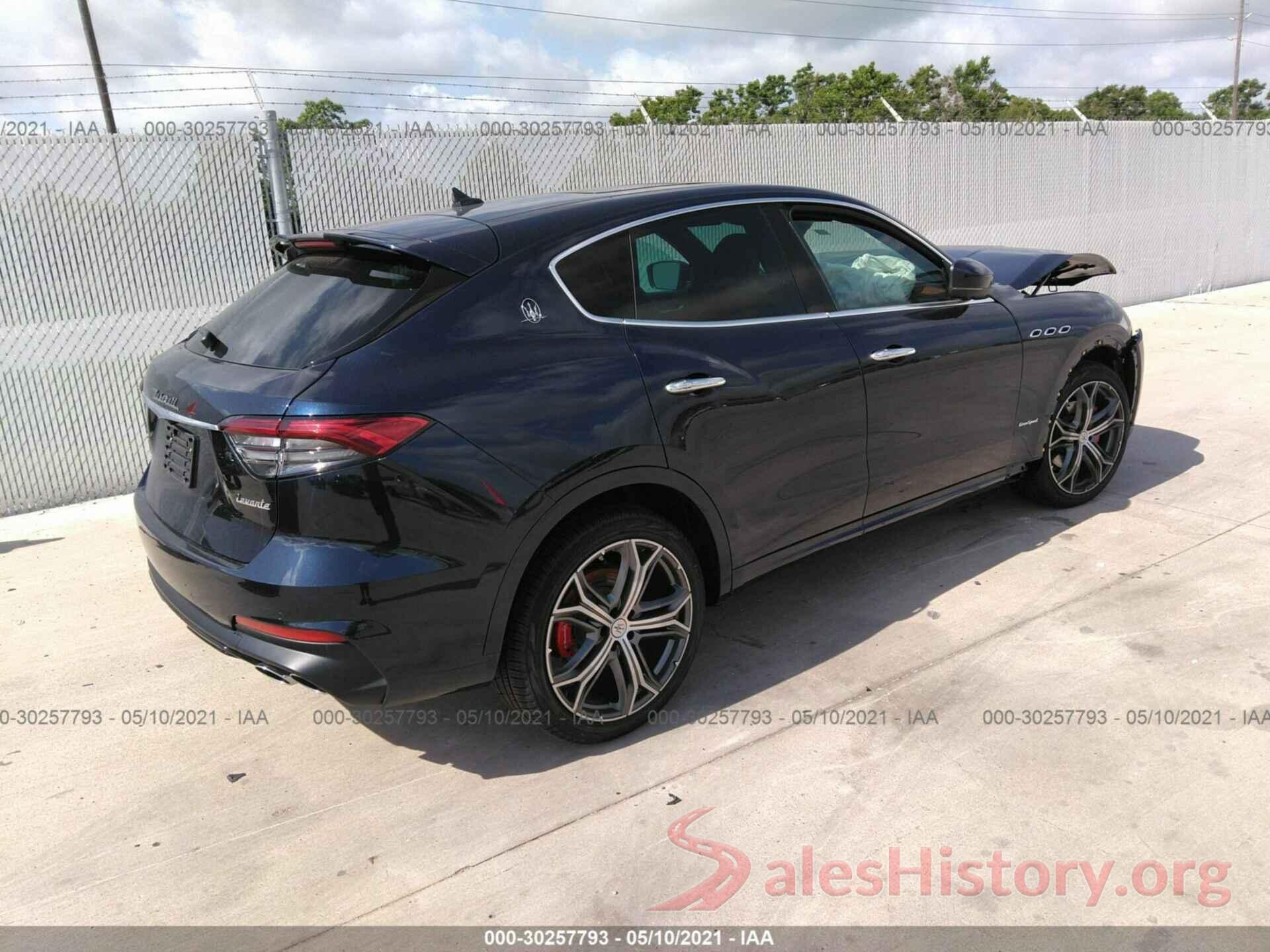 ZN661XUS2MX359616 2021 MASERATI LEVANTE