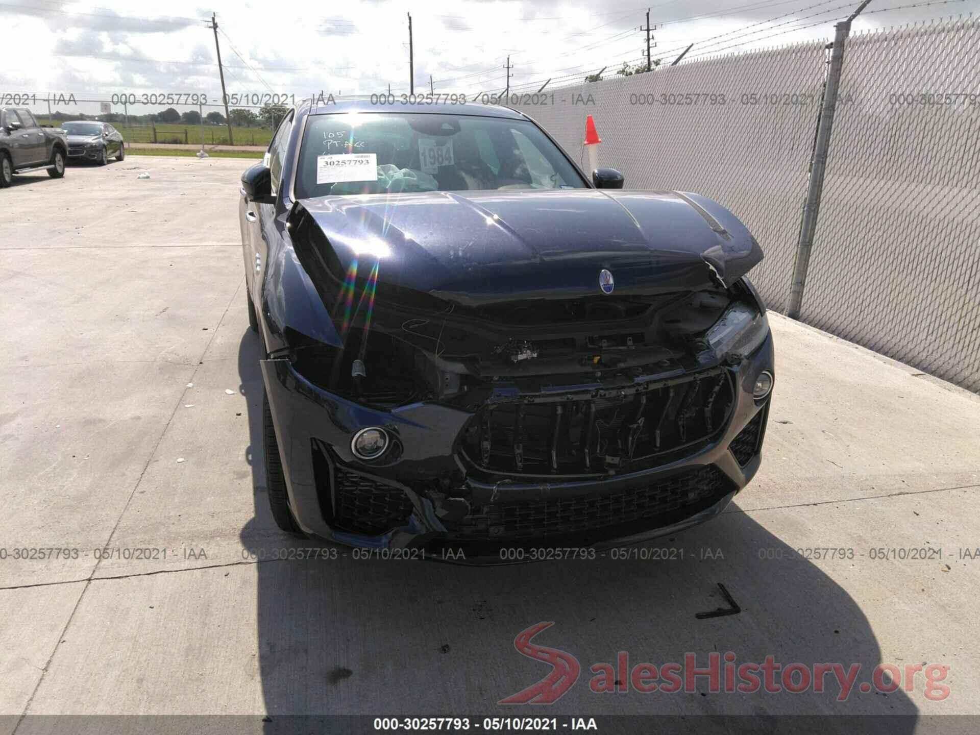 ZN661XUS2MX359616 2021 MASERATI LEVANTE