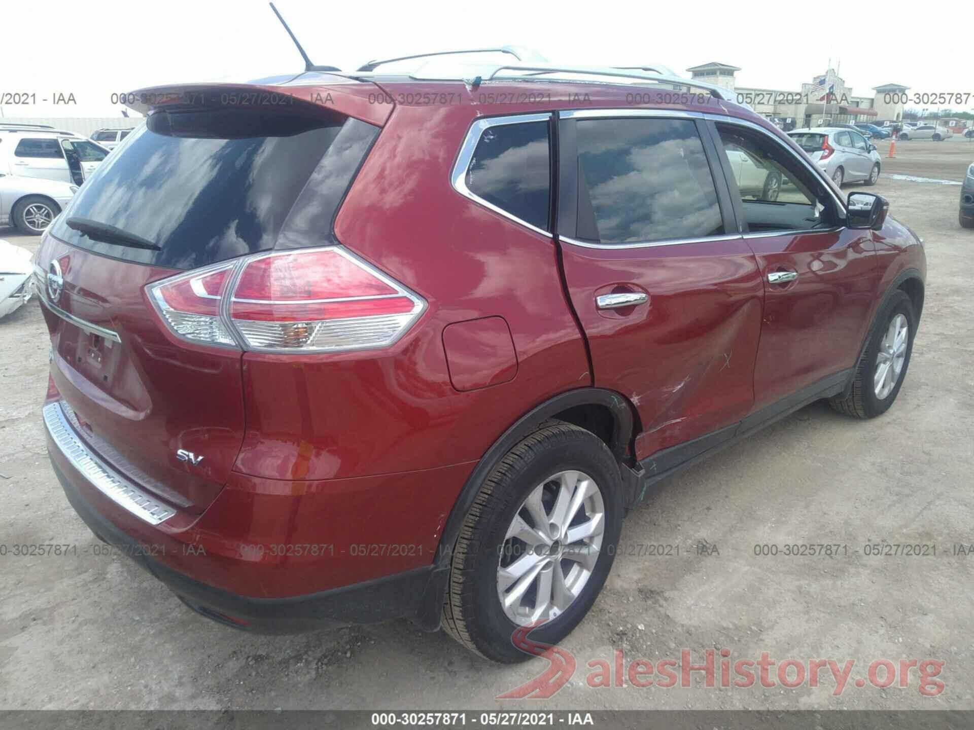 KNMAT2MT2GP717612 2016 NISSAN ROGUE