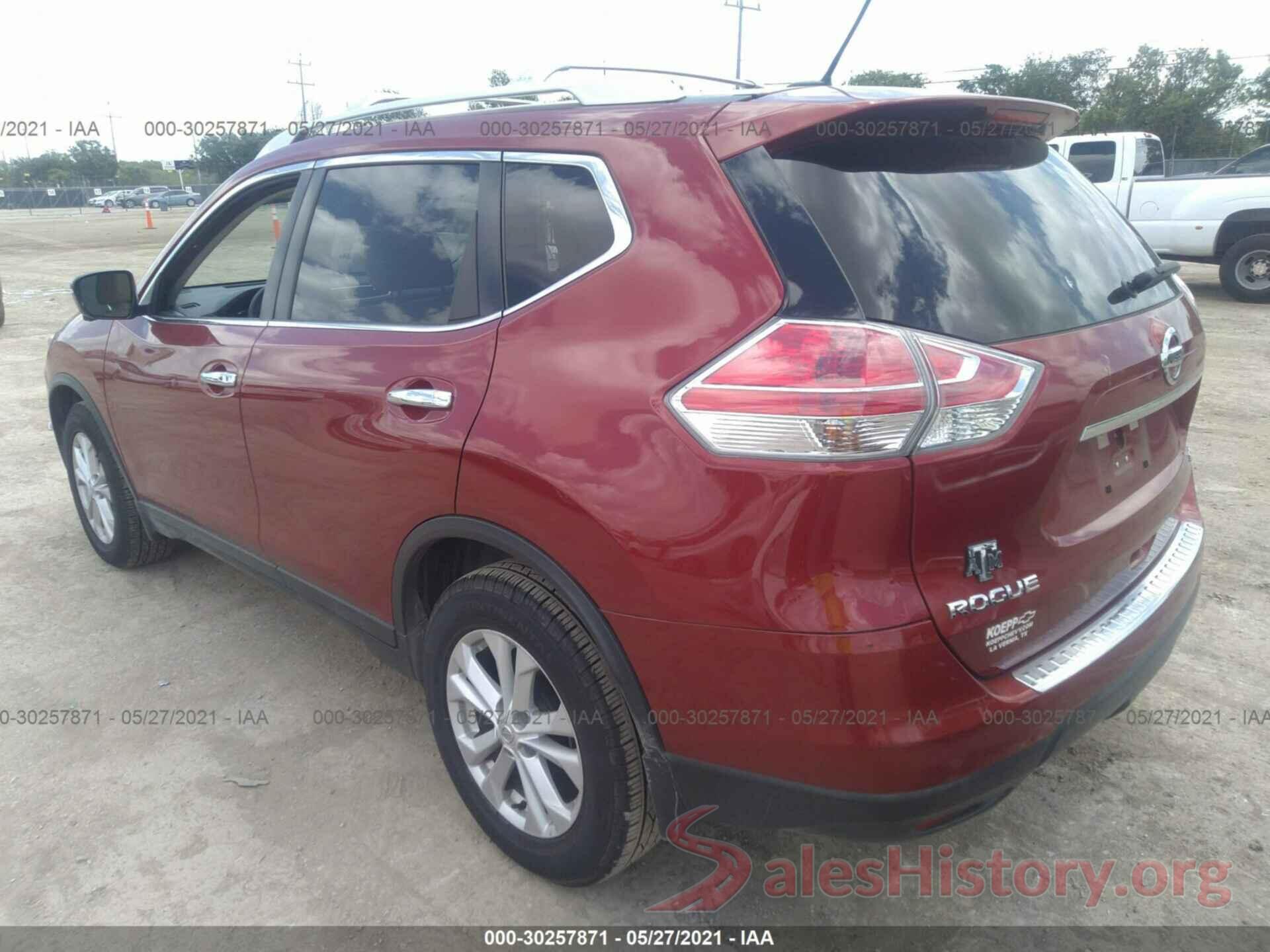 KNMAT2MT2GP717612 2016 NISSAN ROGUE