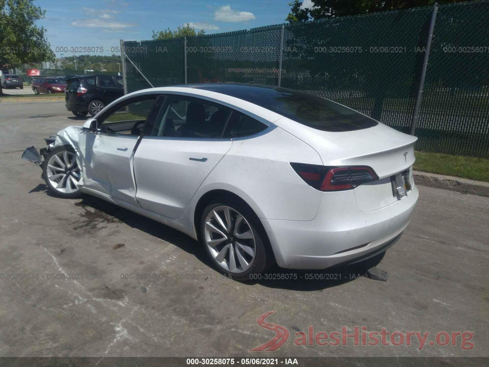 5YJ3E1EB5LF621190 2020 TESLA MODEL 3