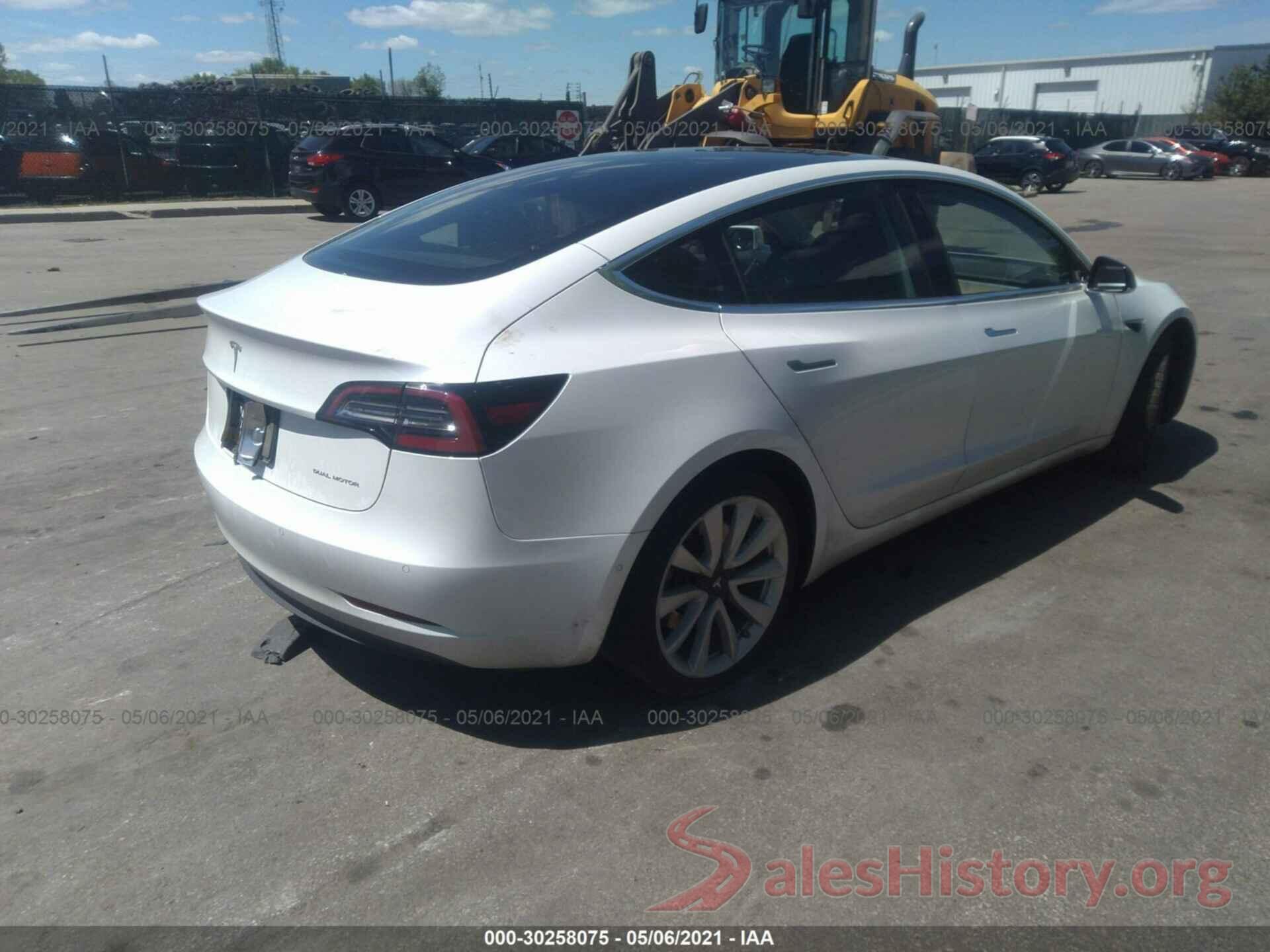 5YJ3E1EB5LF621190 2020 TESLA MODEL 3