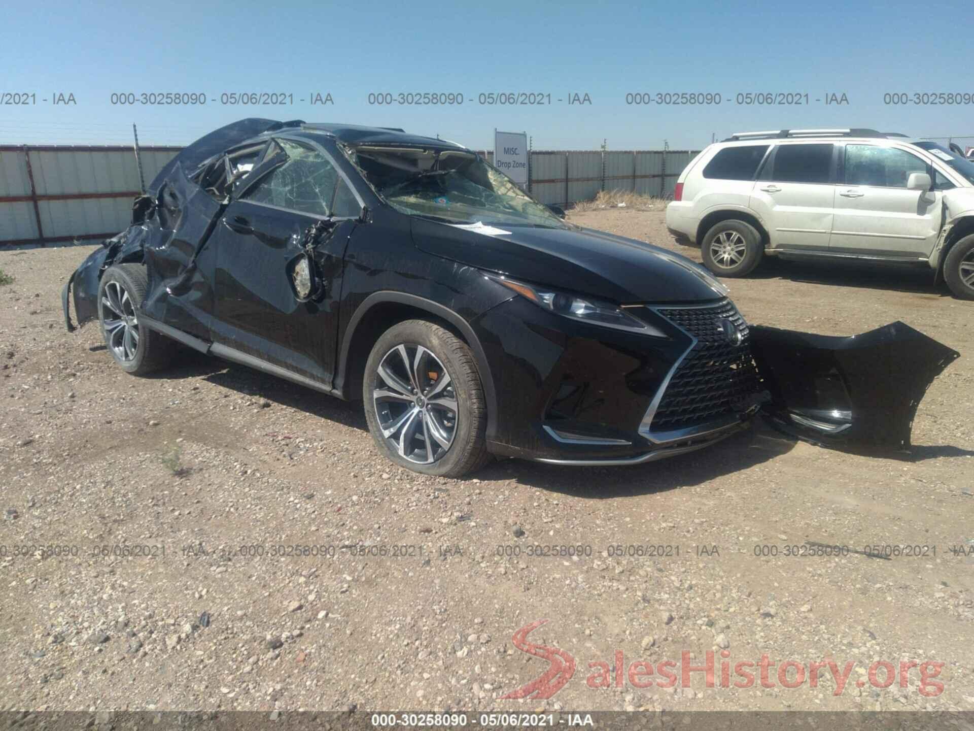 2T2HZMAA3LC166106 2020 LEXUS RX