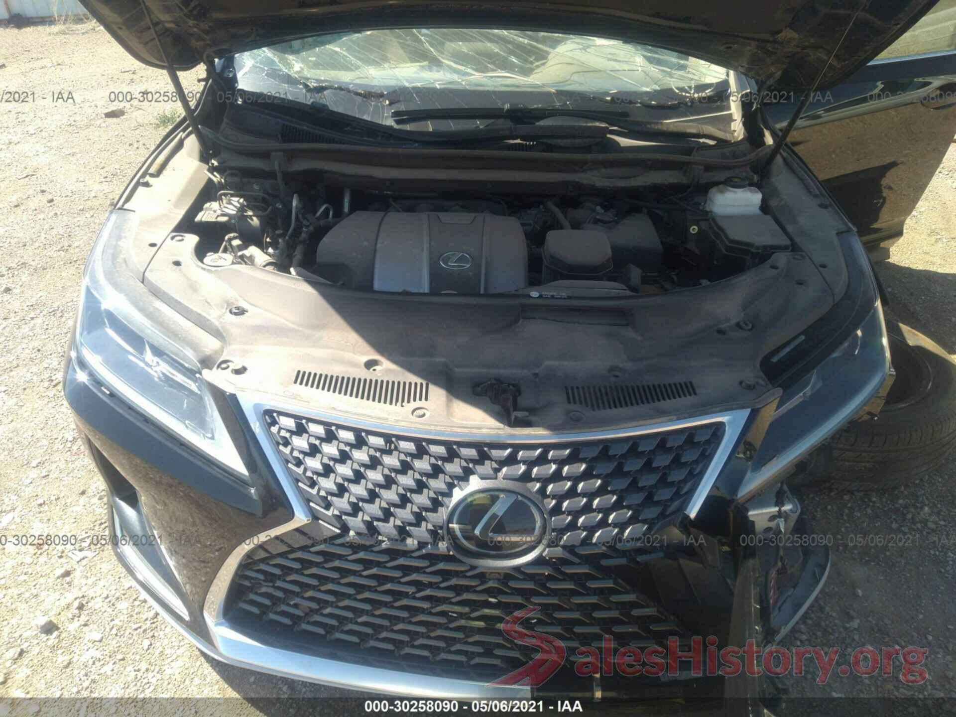 2T2HZMAA3LC166106 2020 LEXUS RX