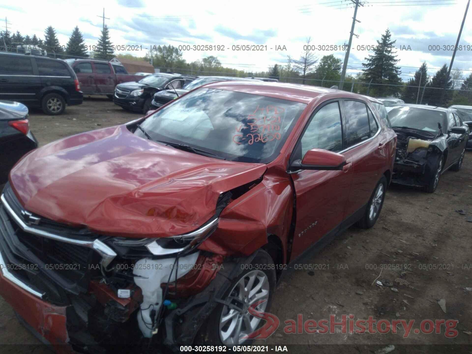 2GNAXJEVXL6257910 2020 CHEVROLET EQUINOX