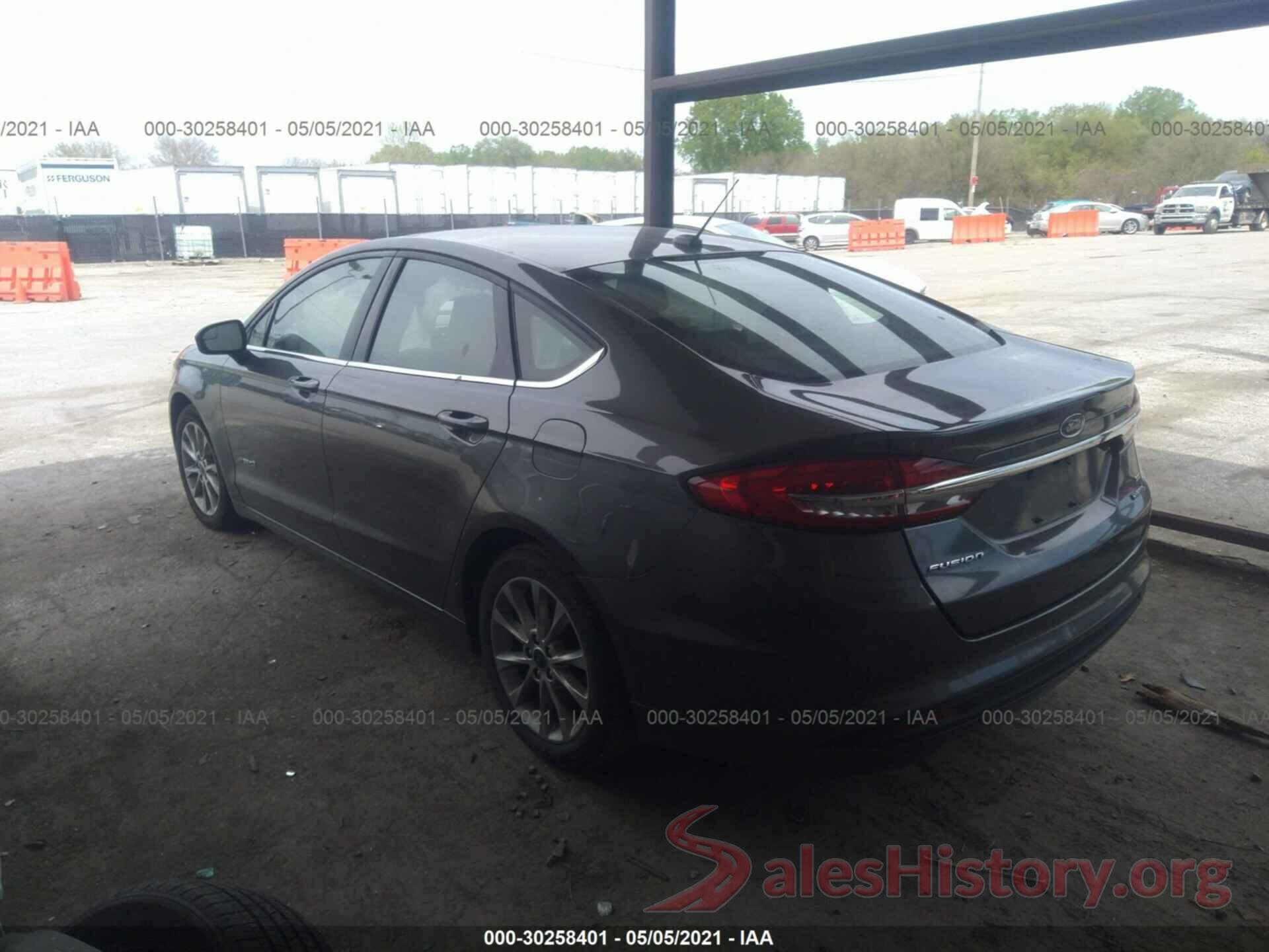 3FA6P0LU0HR315287 2017 FORD FUSION