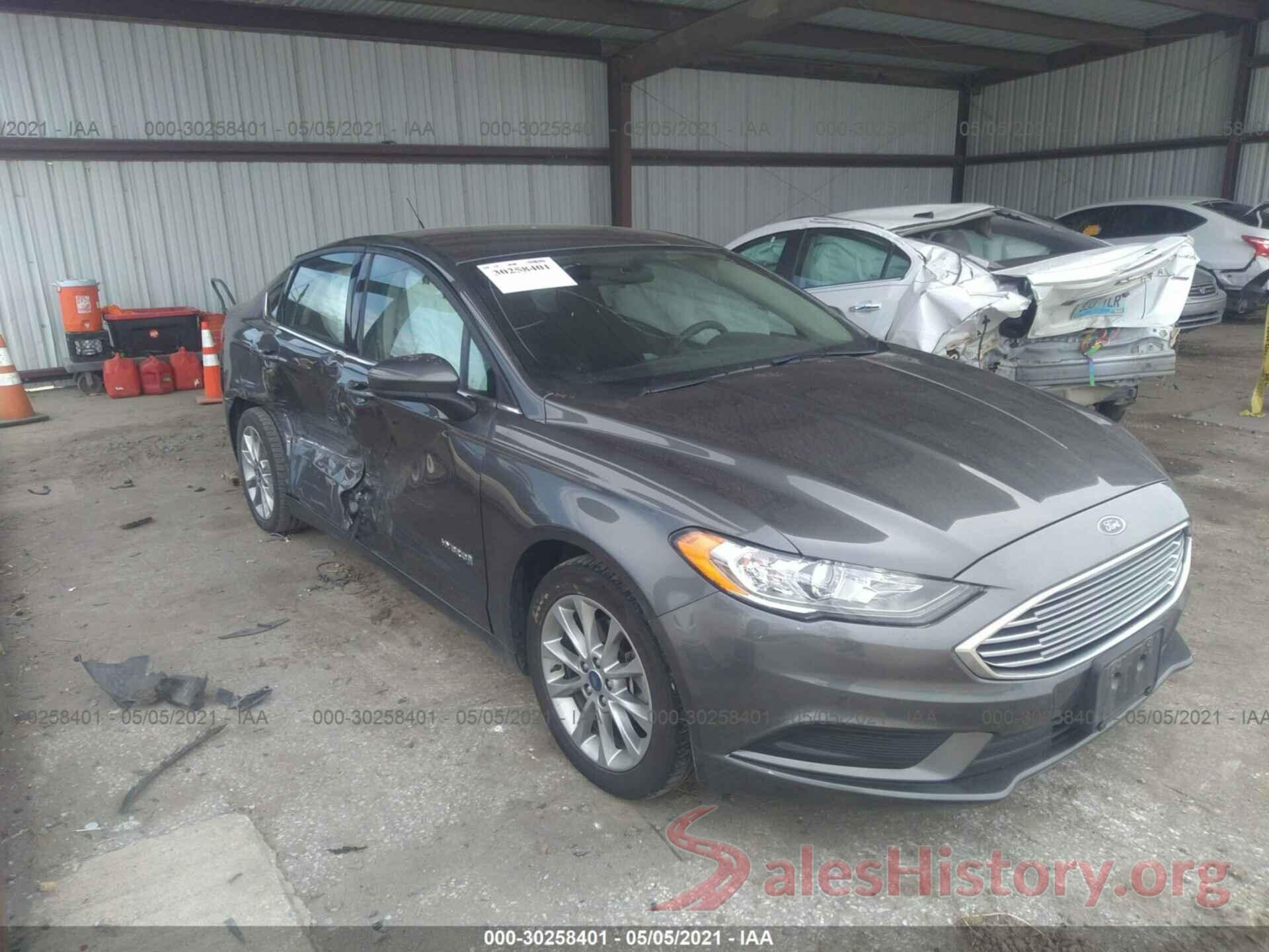 3FA6P0LU0HR315287 2017 FORD FUSION